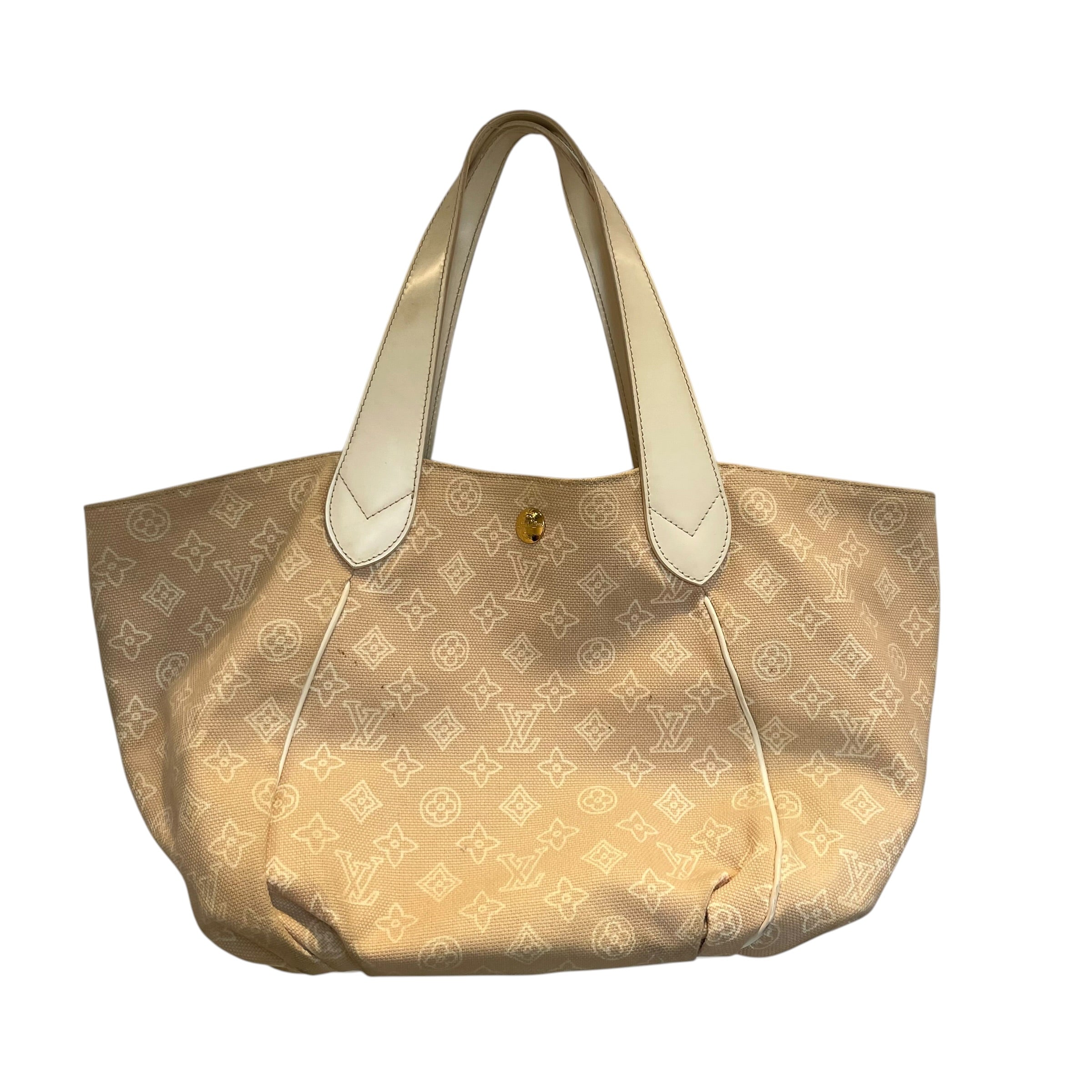 LOUIS VUITTON/Tote Bag/Monogram/CRM/MINI LIN CABAS IPANEMA view 2