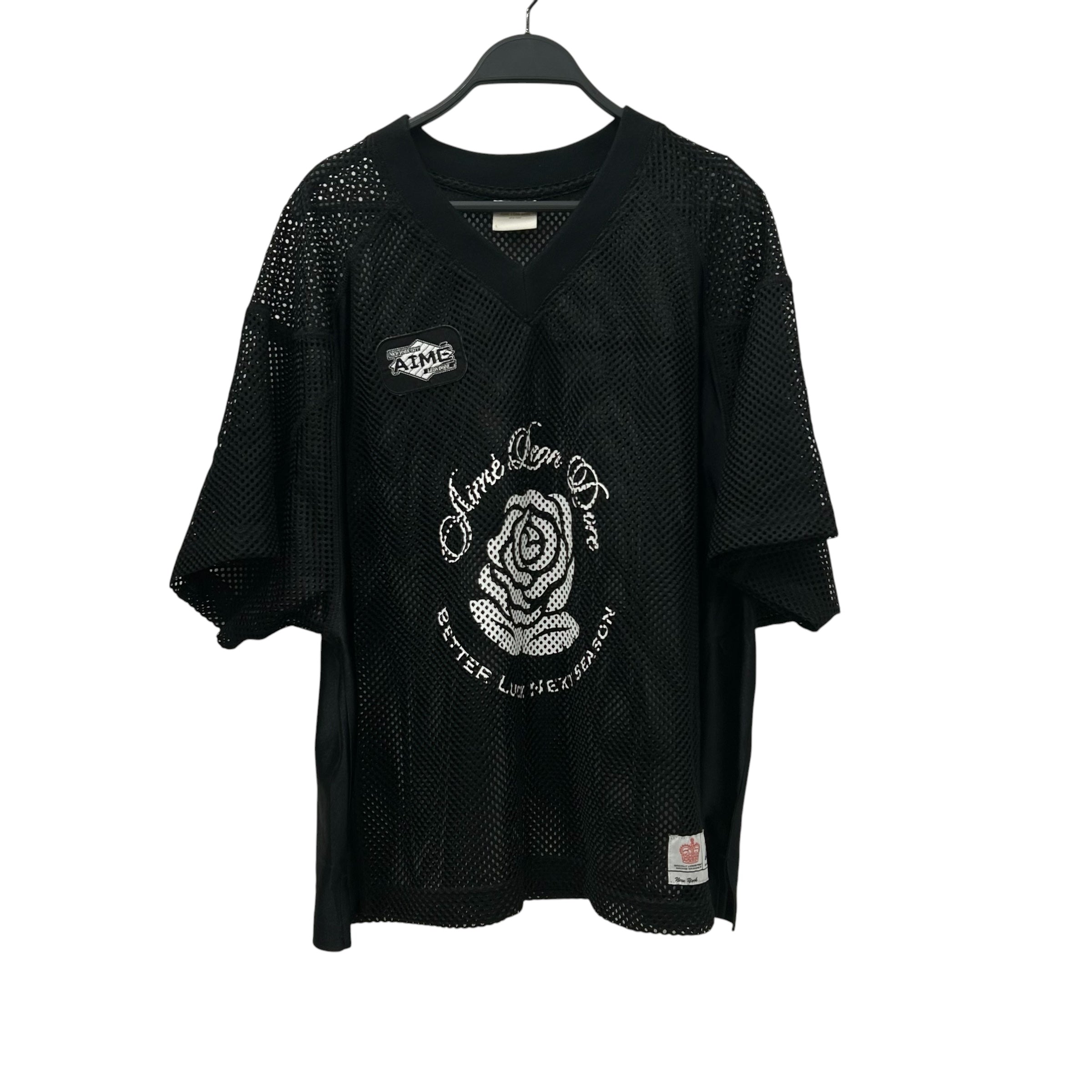 AIME LEON DORE/T-Shirt/L/BLK/BETTER LUCK JERSEY view 1