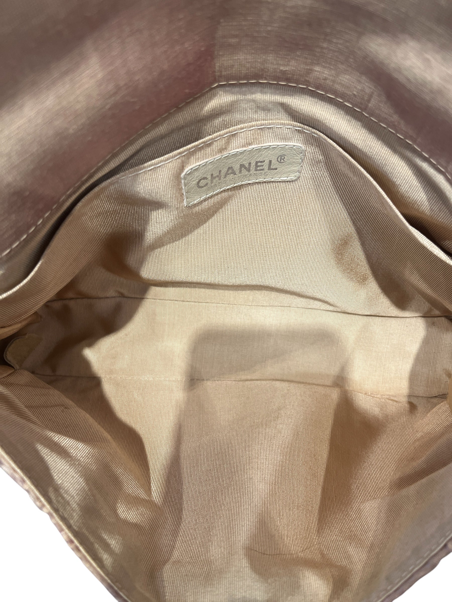 CHANEL/Tote Bag/PNK/IRIDESCENTPNKSLVRSTRAP view 5