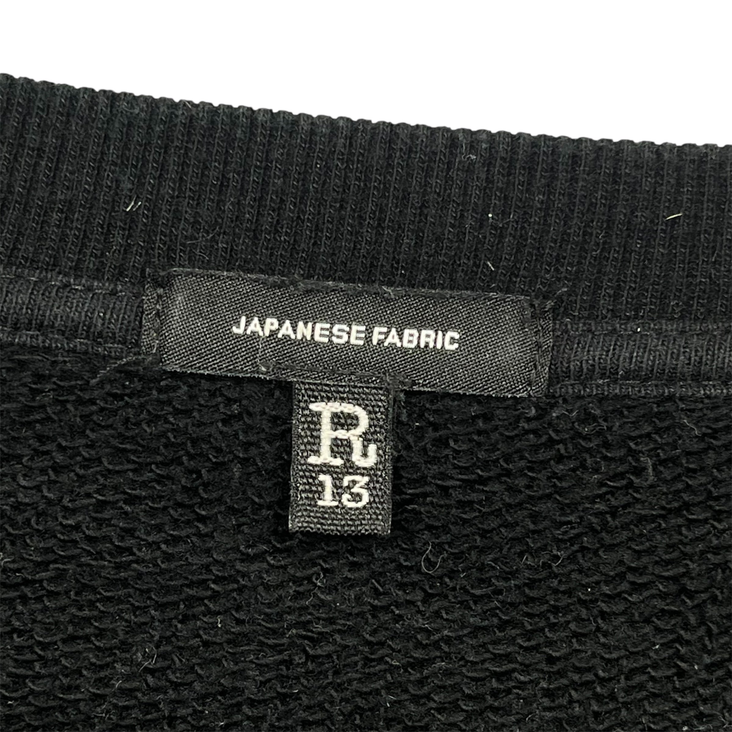 R13/Jacket/L/Cotton/BLK/rock graphic view 3