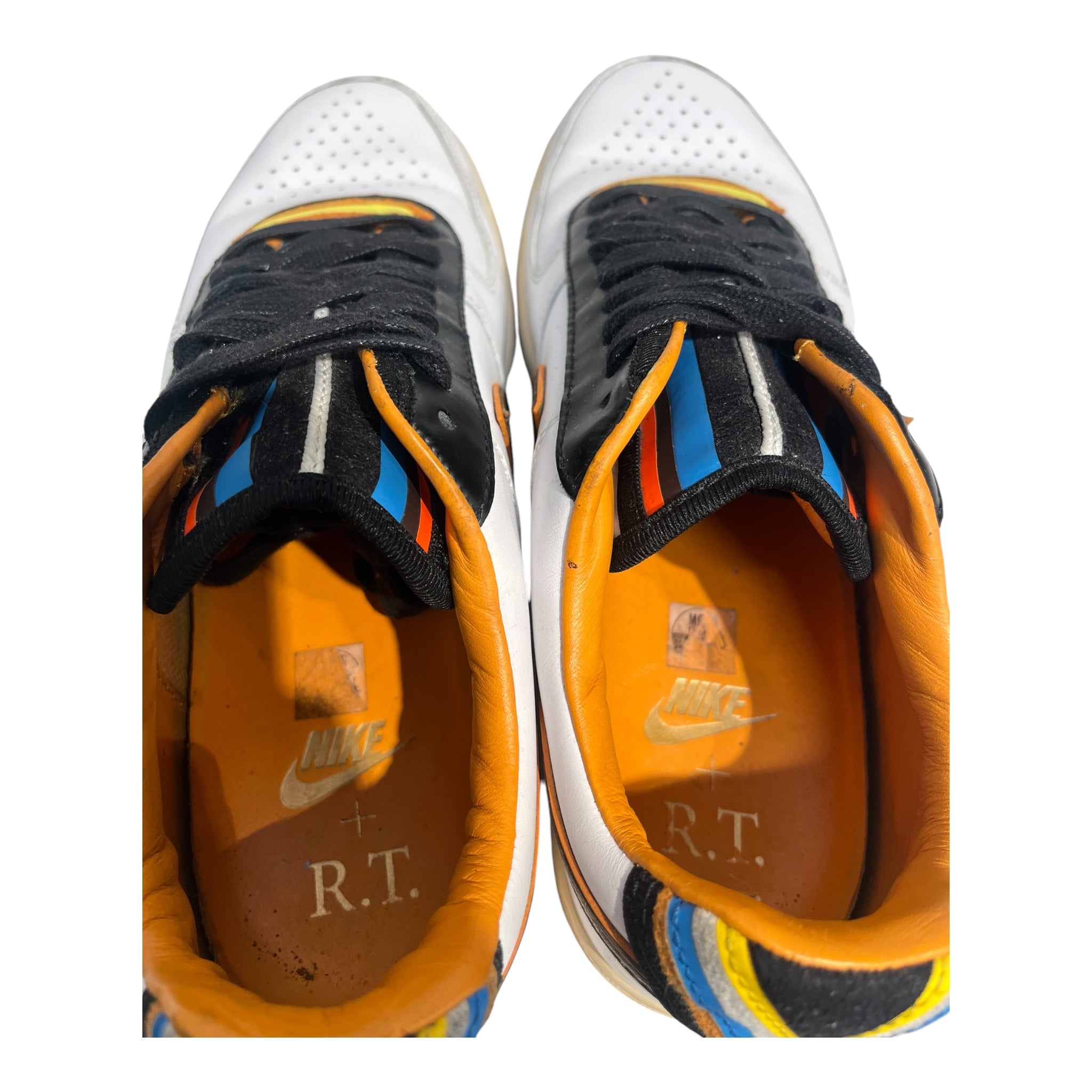 NIKE/Low-Sneakers/US 10.5/WHT/RICCARDO TISCI AIR FORCE 1 SP view 3