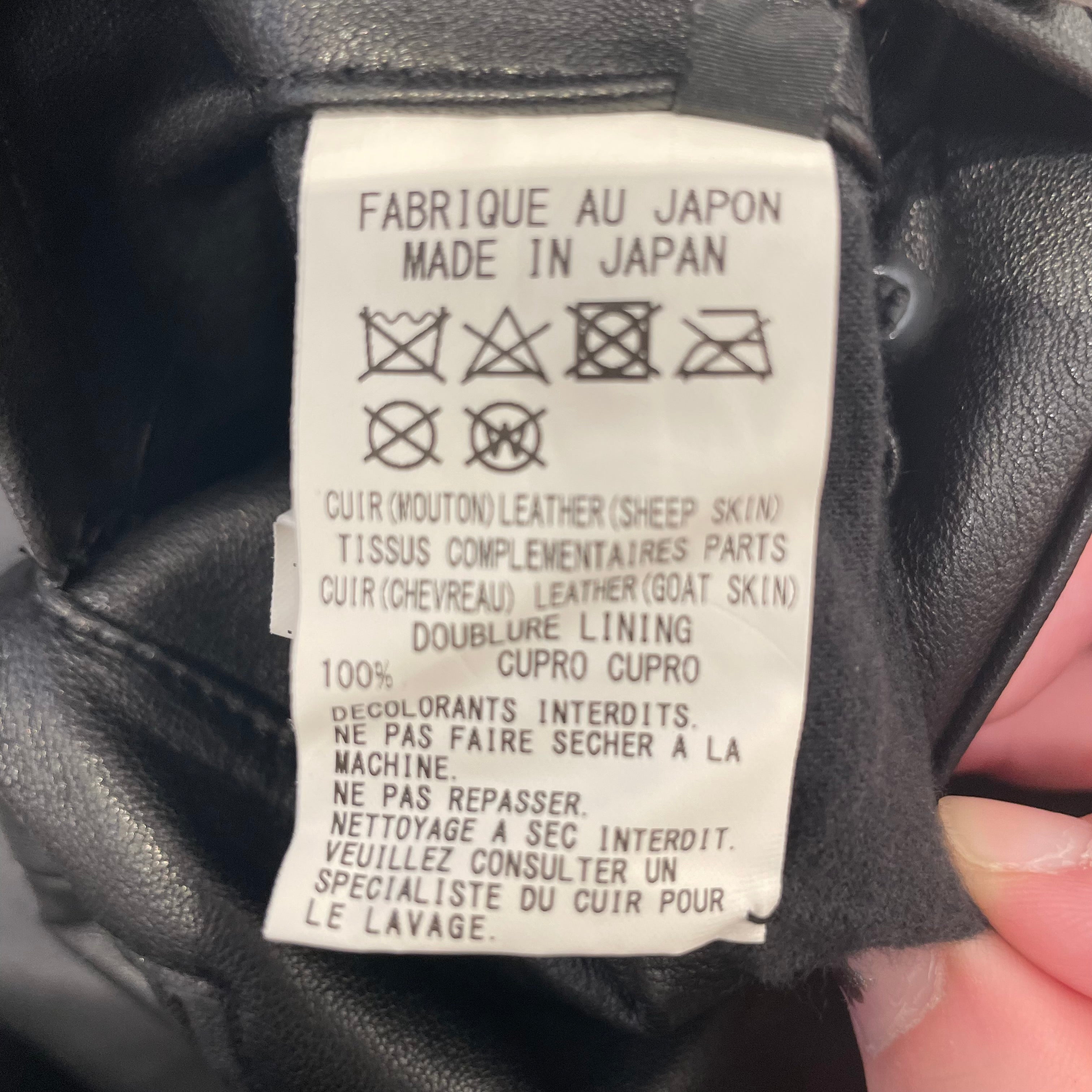Y's/Leather Jkt/1/Black/Leather/YF-Y79-875 view 4