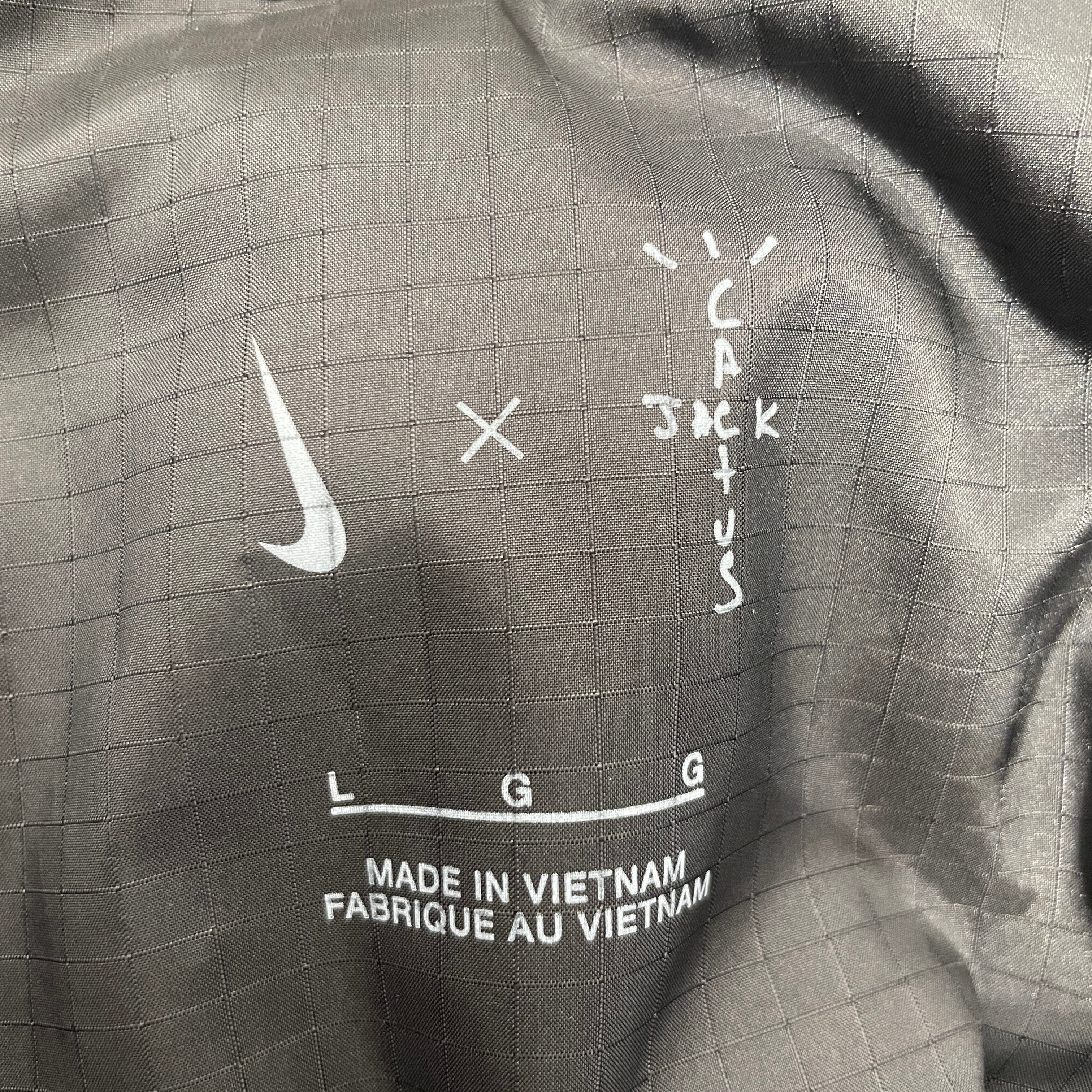 NIKE/TRAVIS SCOTT/Nylon Vest/L/Nylon/BRW/velvet view 3