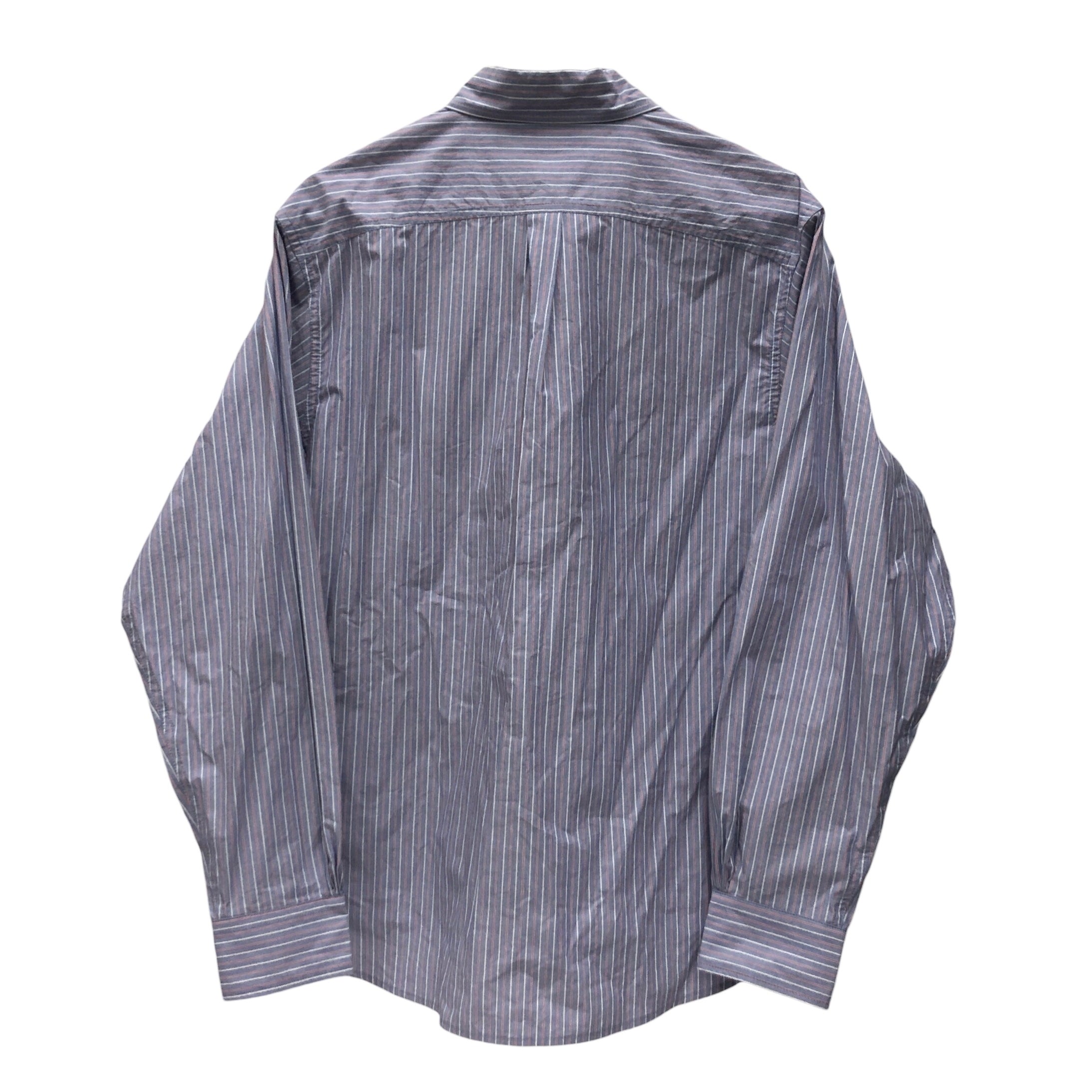Brain Dead/BROOKS BROTHERS/LS Shirt/M/Cotton/BLU/Stripe/ view 2