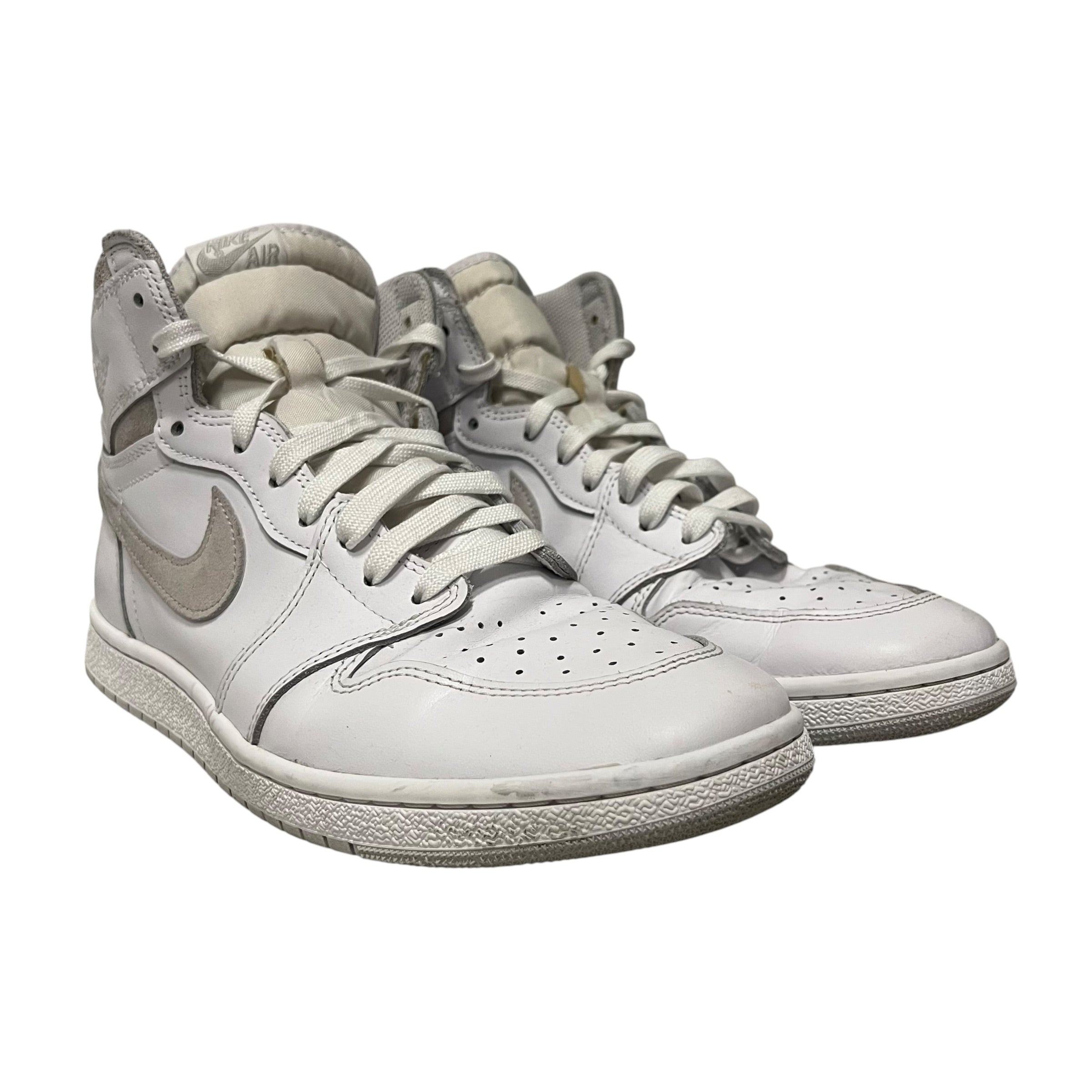 NIKE/Hi-Sneakers/US 12/Leather/WHT/85 high view 1