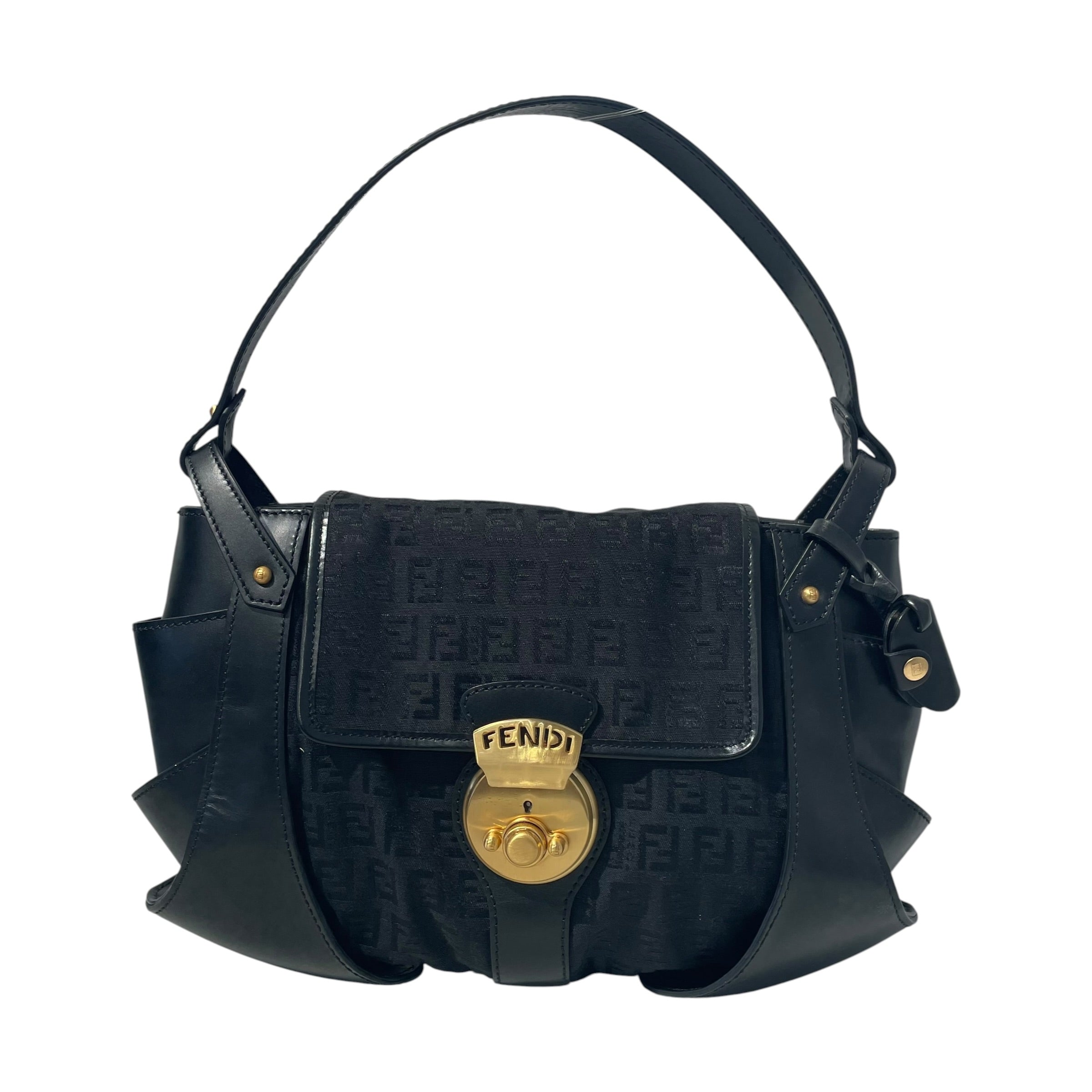 FENDI/Bag/Cotton/BLK/FENDI ZUCCHINO view 1
