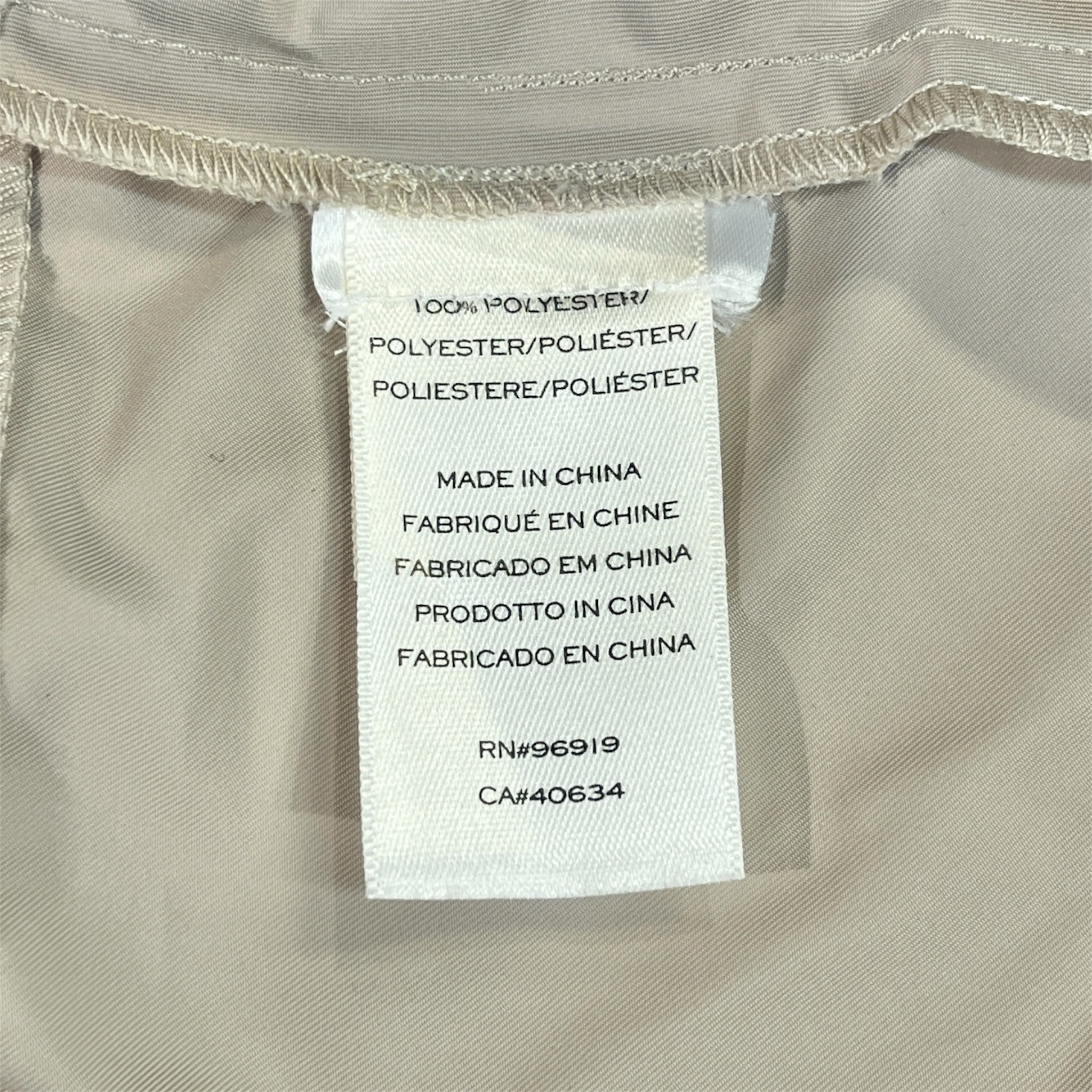 Heaven By Marc Jacobs/Long Skirt/S/Nylon/CRM/BEAR LOGO BOTTOM CORNER view 4