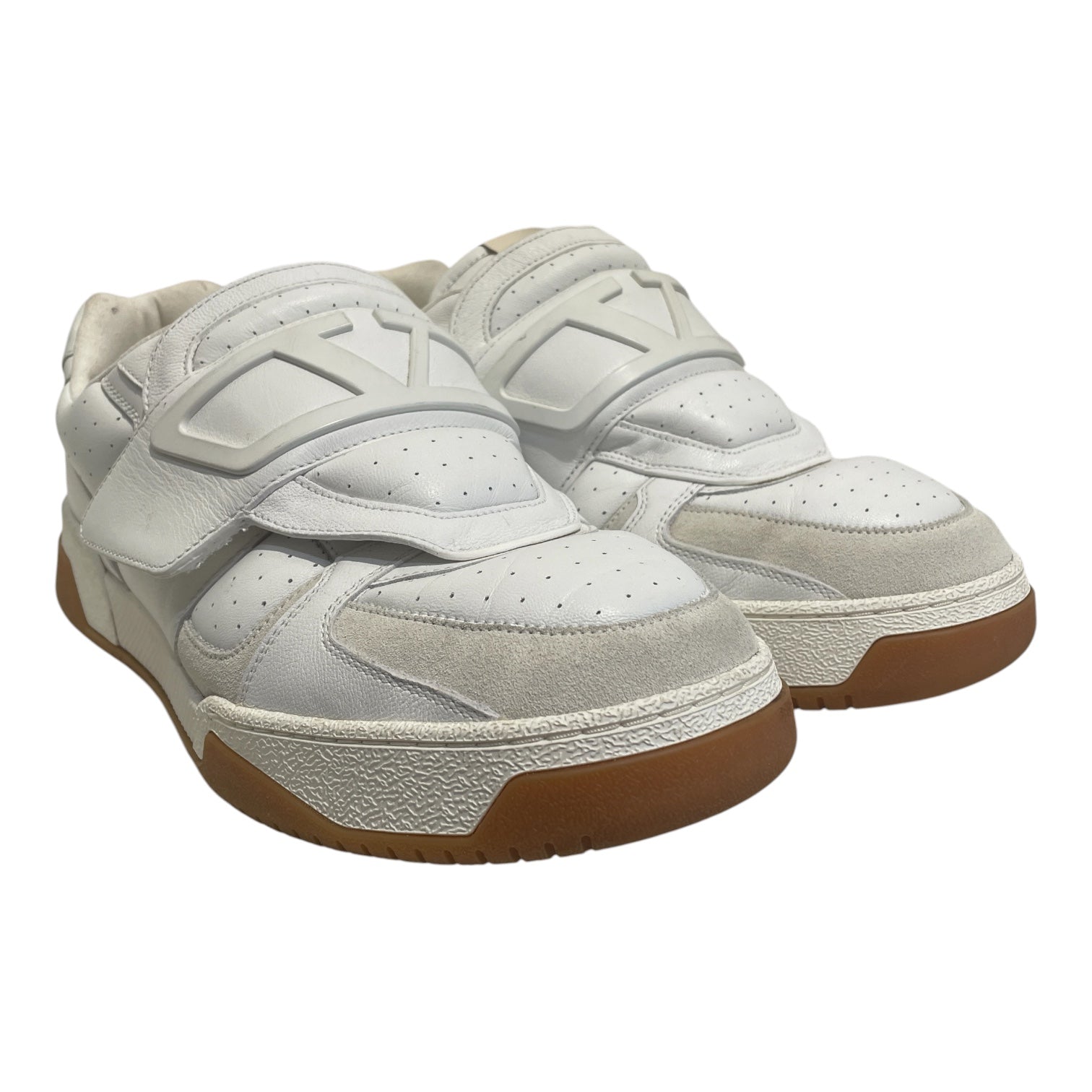 VALENTINO GARAVANI/Low-Sneakers/EU 43.5/Leather/WHT/Joie De Jouer Strap view 1