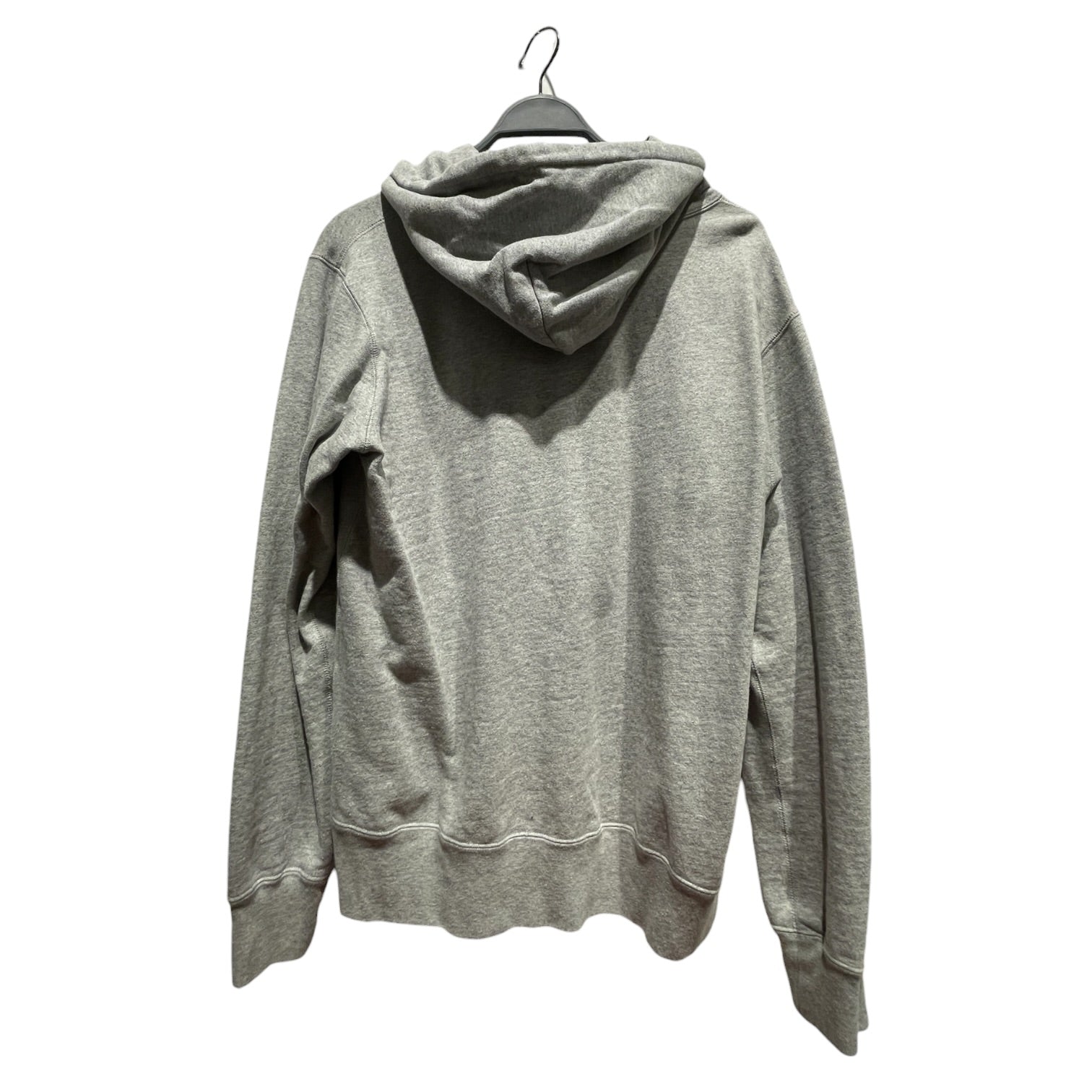 A BATHING APE/Hoodie/XL/Cotton/GRY/Grey College Hoodie Blue Logo view 2