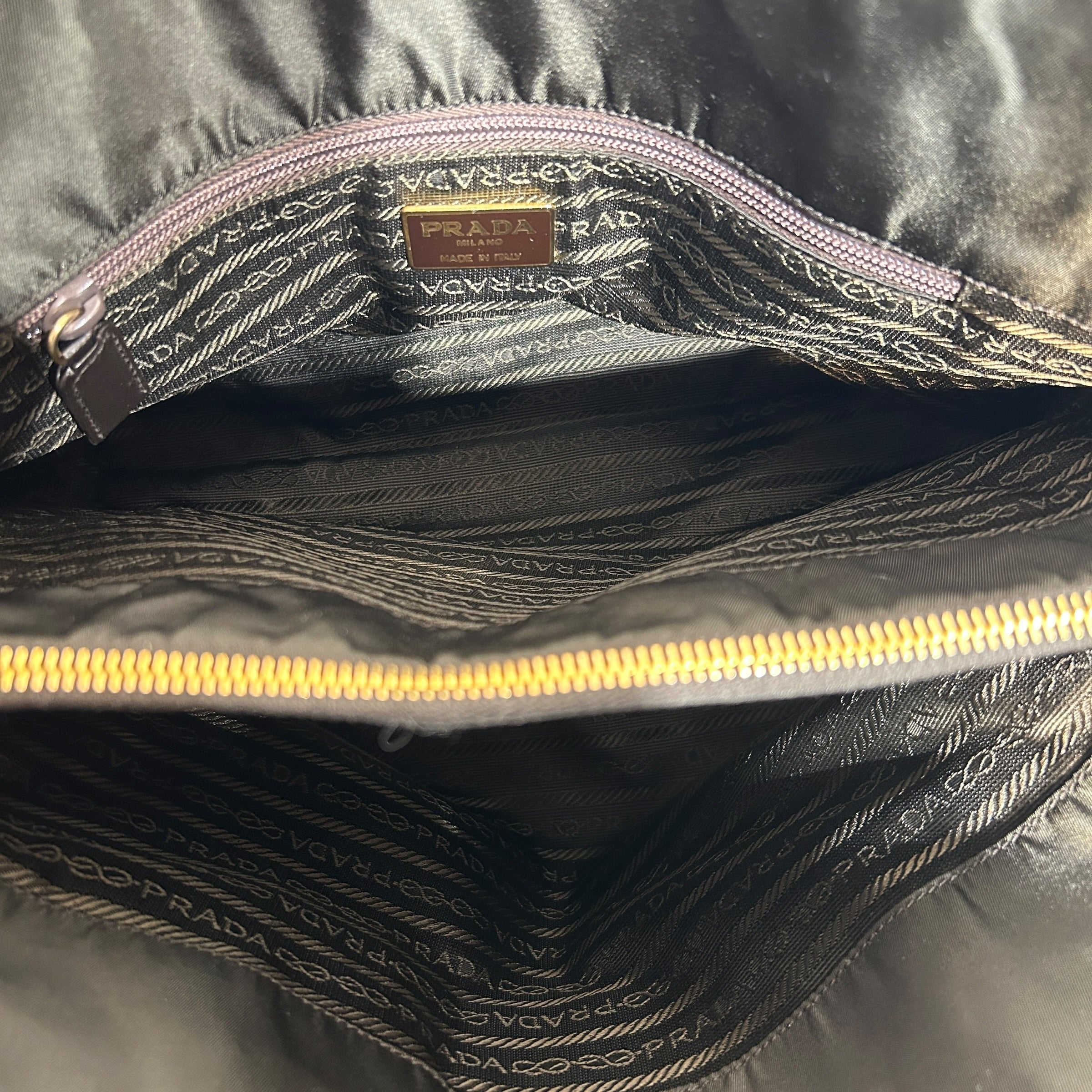 PRADA/Hand Bag/Nylon/GRN/TESSUTO CATENA view 4