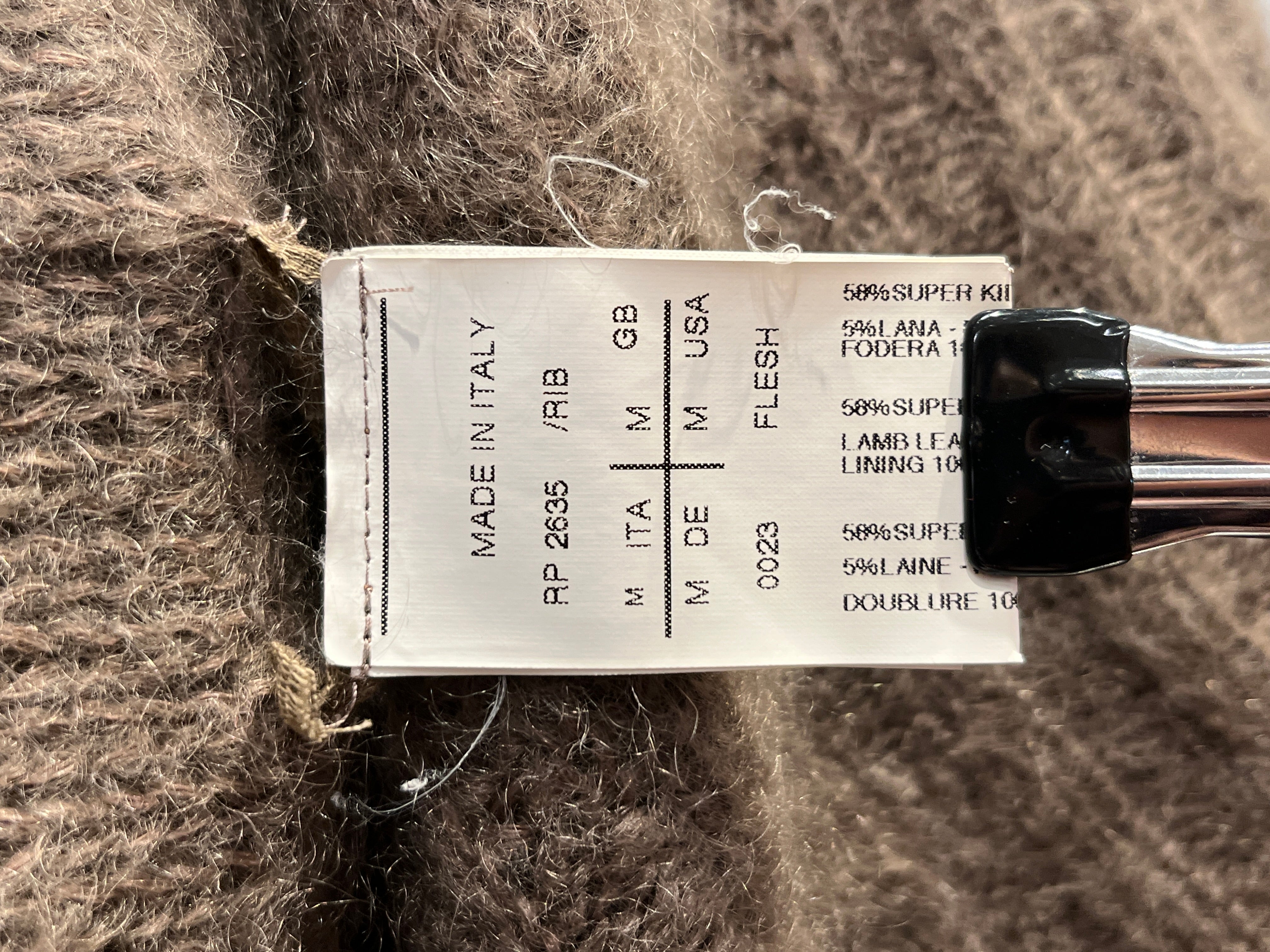 Rick Owens/Cardigan/2/Cotton/BRW/ view 4