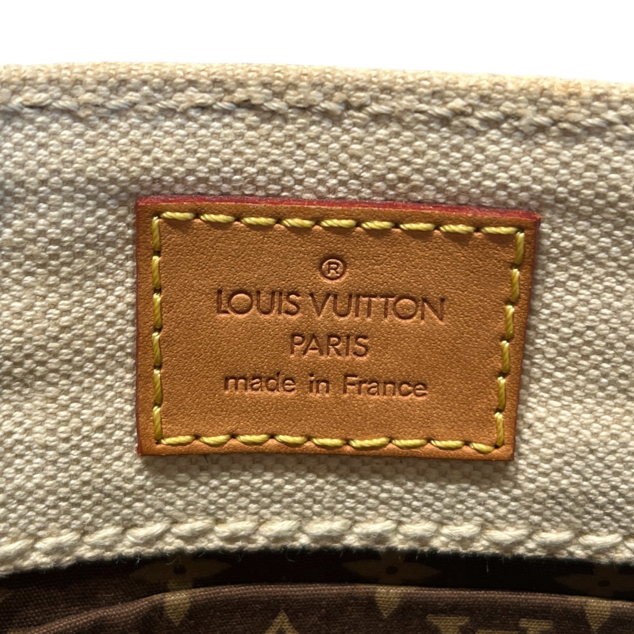 LOUIS VUITTON/Hand Bag/Graphic/Cotton/BEG/MI1005 view 5