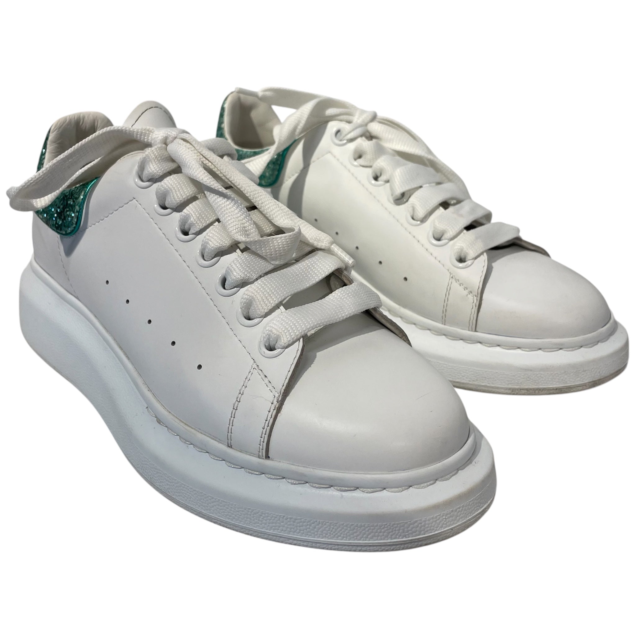 Alexander McQueen/Low-Sneakers/EU 40/Leather/WHT/ view 1