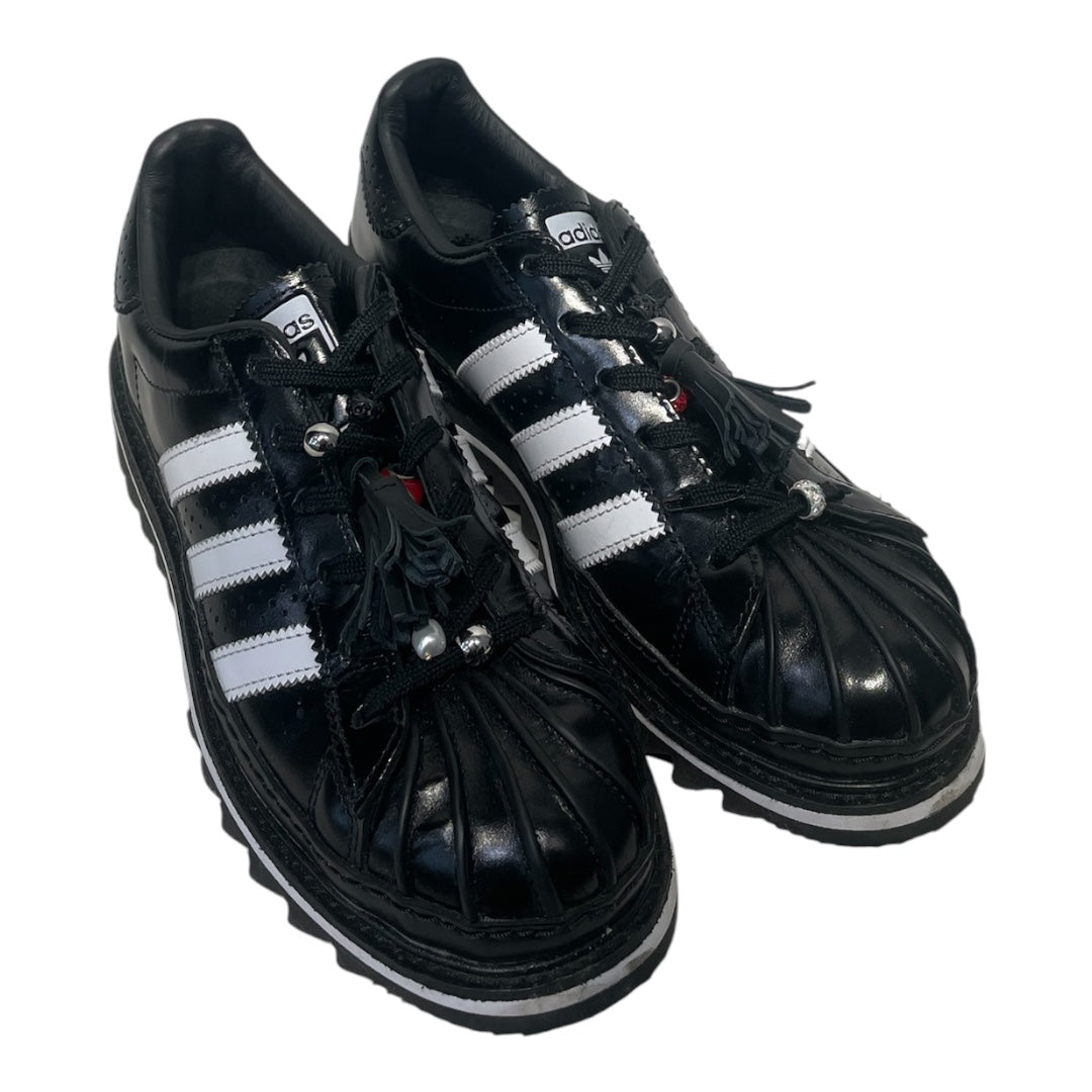adidas/CLOT(CLOTAPPAREL)/Low-Sneakers/US 6.5/Leather/BLK/SUPERSTAR WITH BEADS view 1