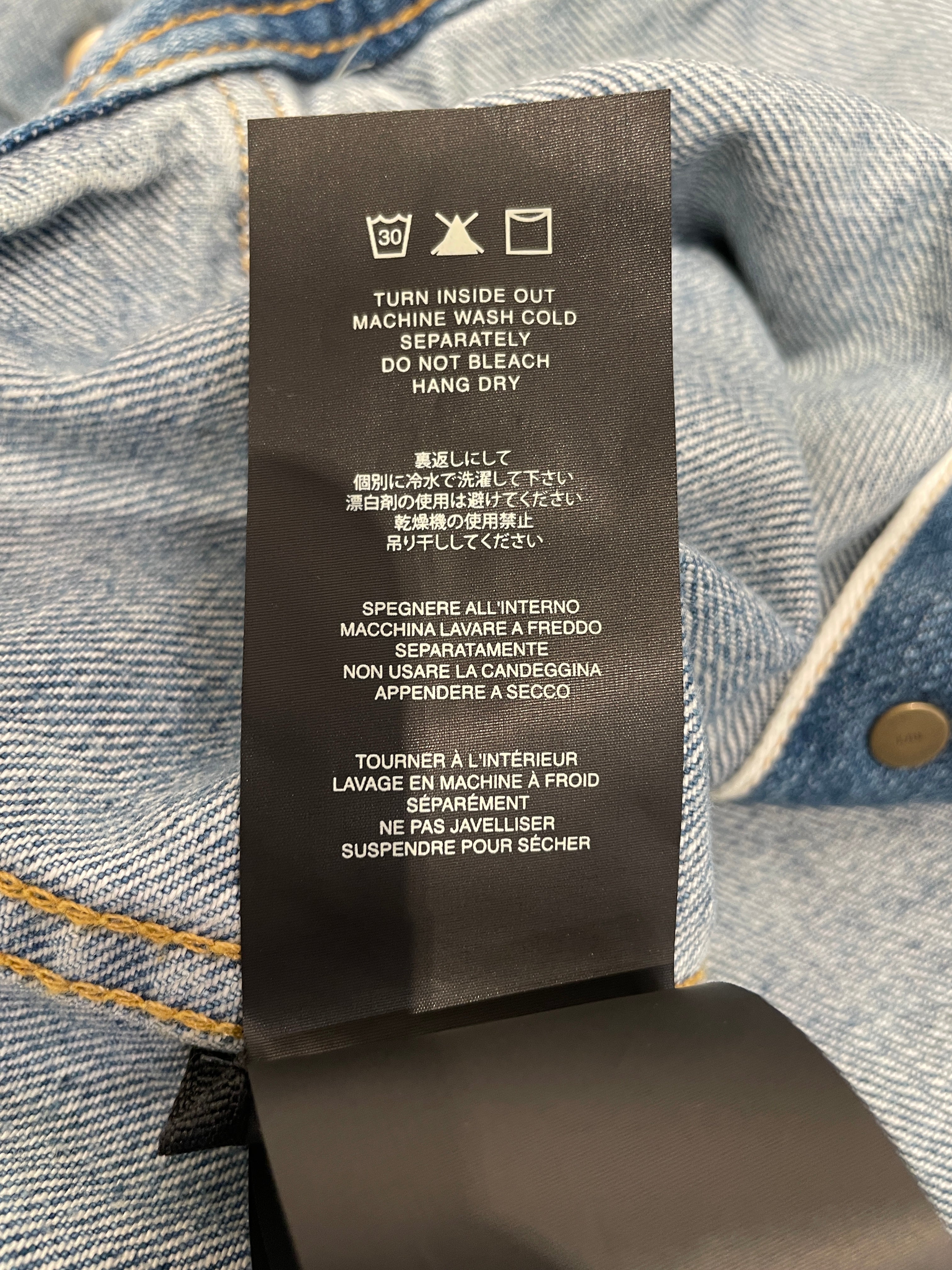 FEAR OF GOD/Denim Jkt/M/Denim/IDG/ view 6