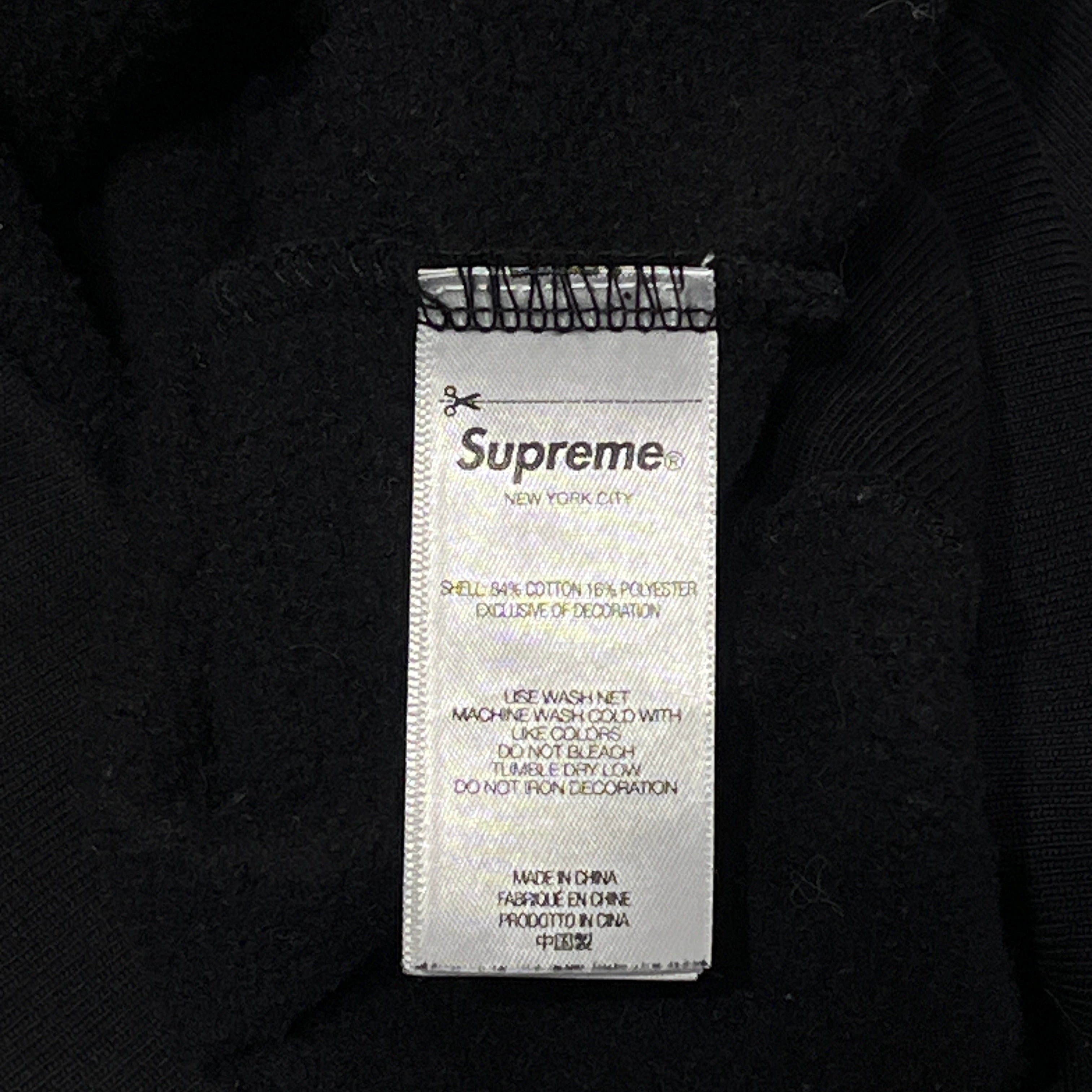 Supreme/Sweater/L/Cotton/BLK/contrast cutout view 5