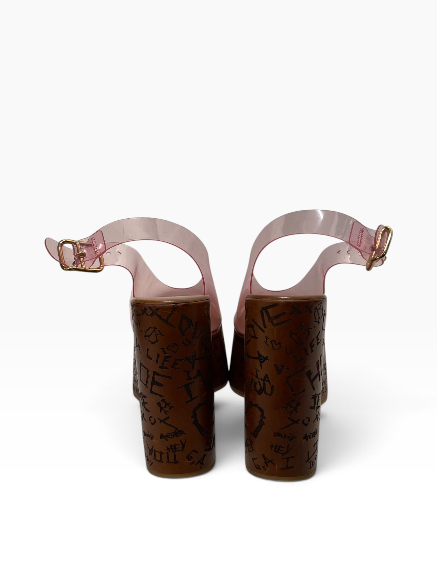 Chloe/Sandals/US 7.5/Graphic/MLT/ view 4
