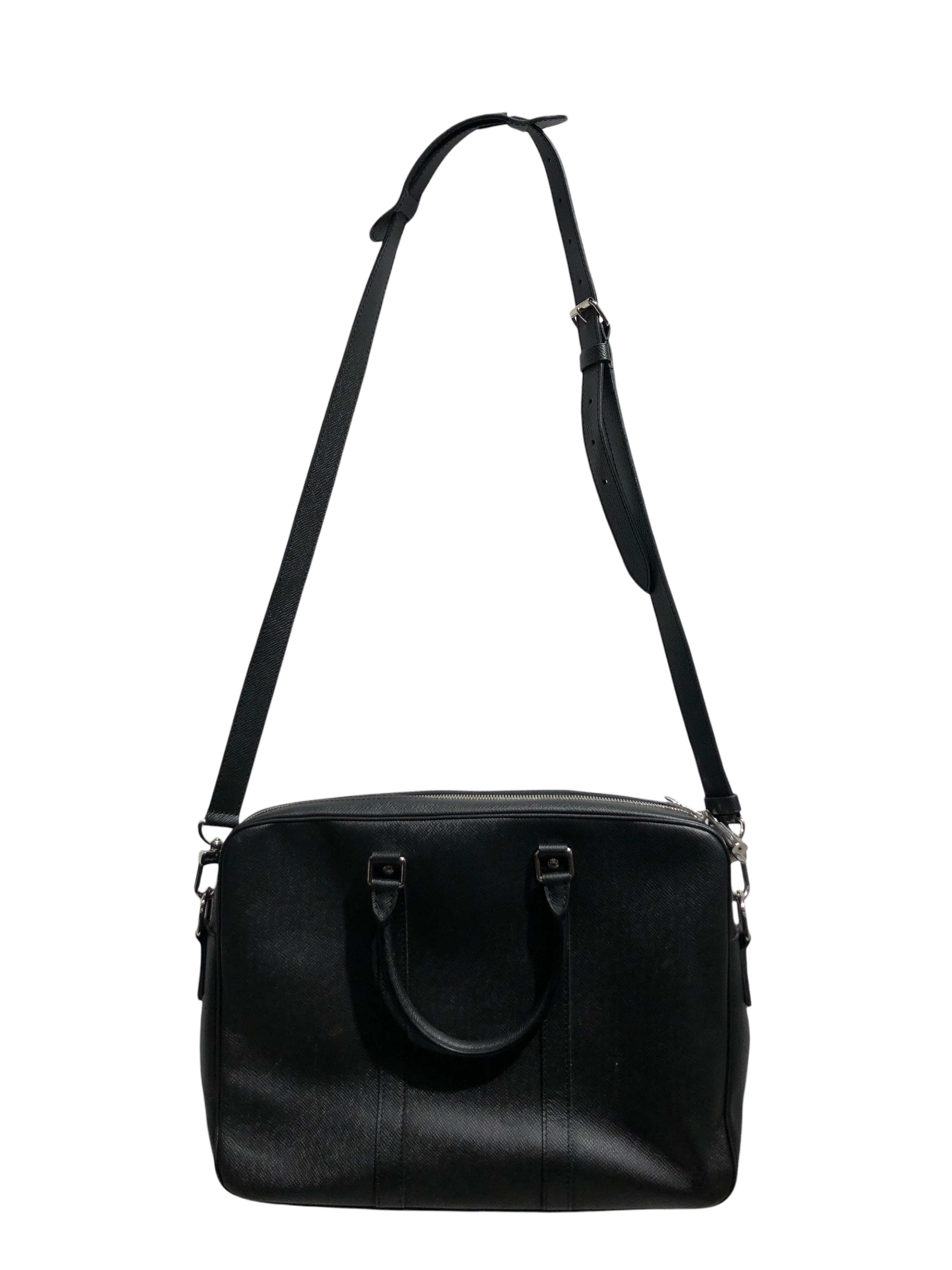 LOUIS VUITTON/Briefcase/BLK/TAIGA LEATHER FL2188 view 1