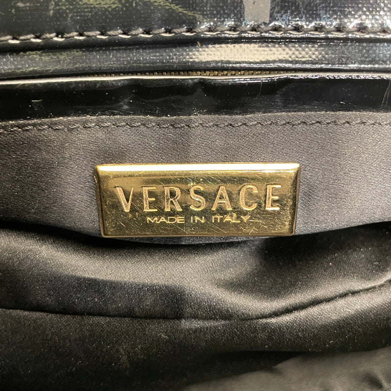 VERSACE/Cross Body Bag/Monogram/BLK/