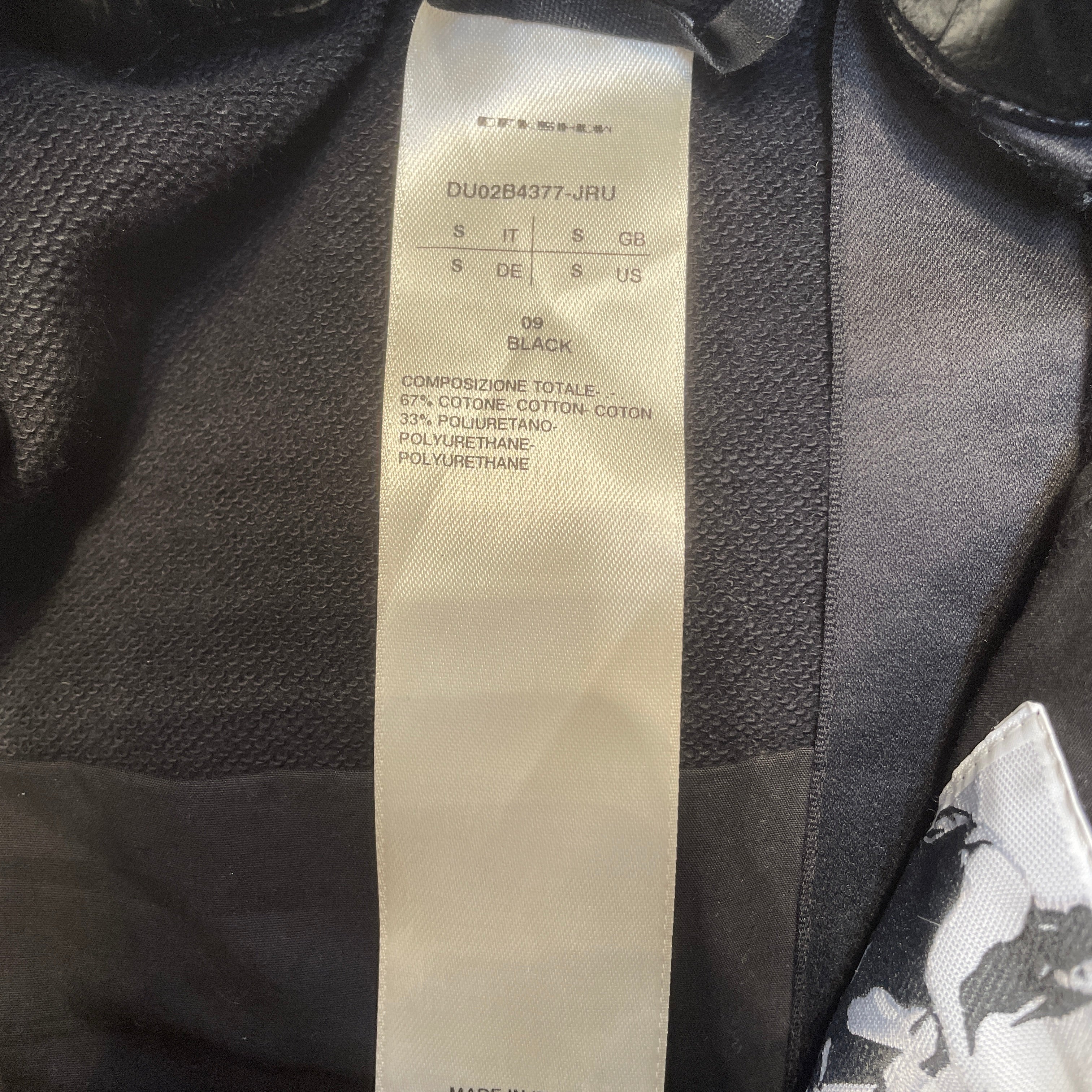 RICK OWENS DRKSHDW/Pants/S/Leather/BLK/MIDDLE ZIP view 3