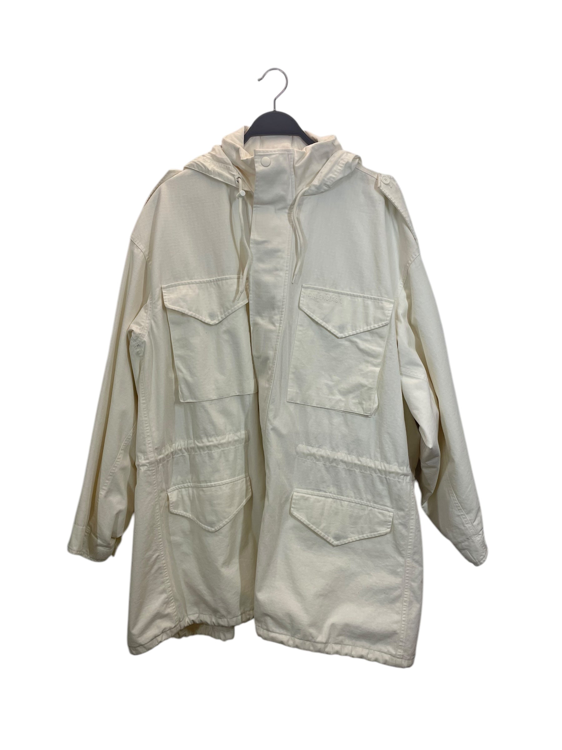 BALENCIAGA/Jacket/38/WHT/556907 WE0 SIZE 38 view 1