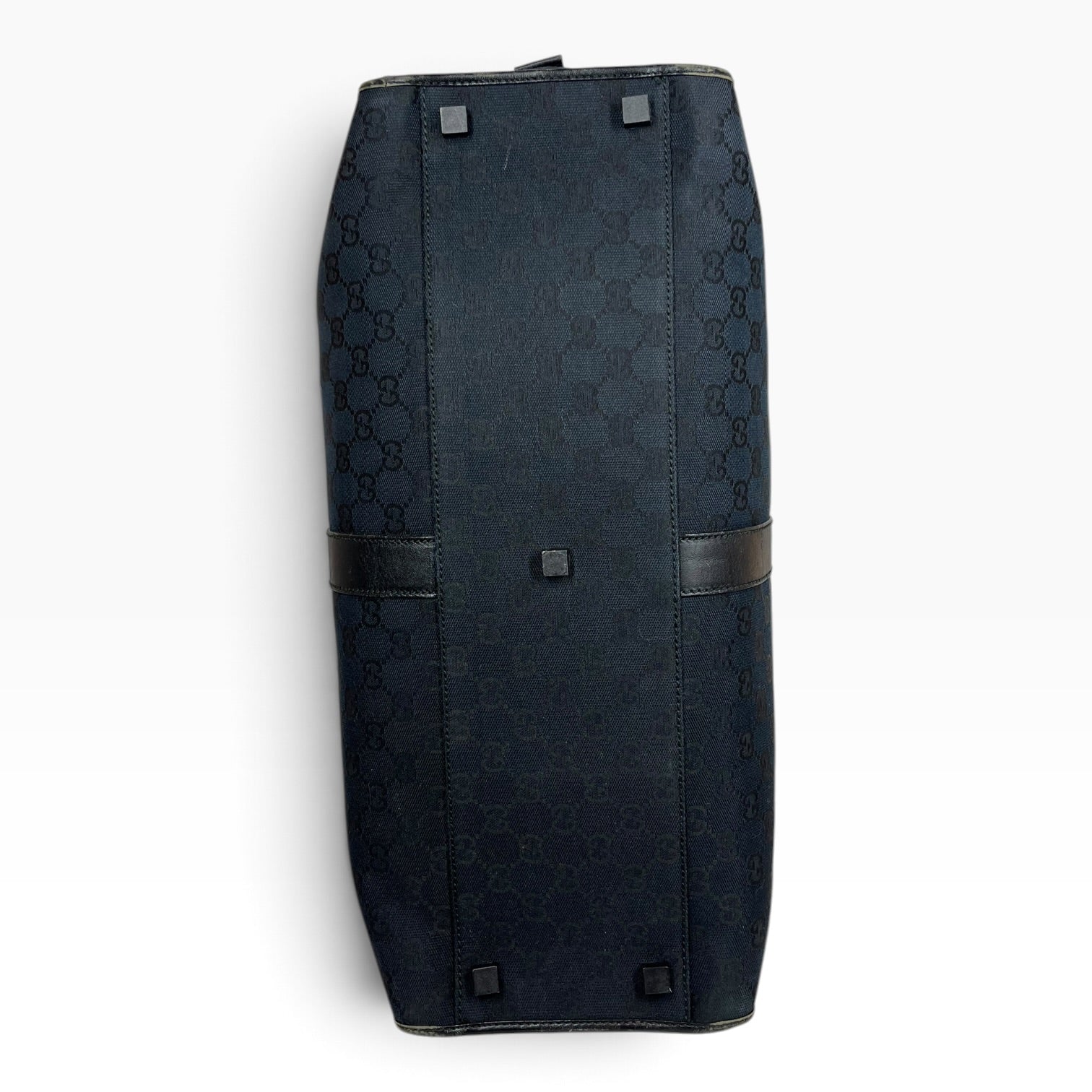 GUCCI/Bag/Monogram/Cotton/BLK/Canvas GG Jackie Shoulder Bag view 7