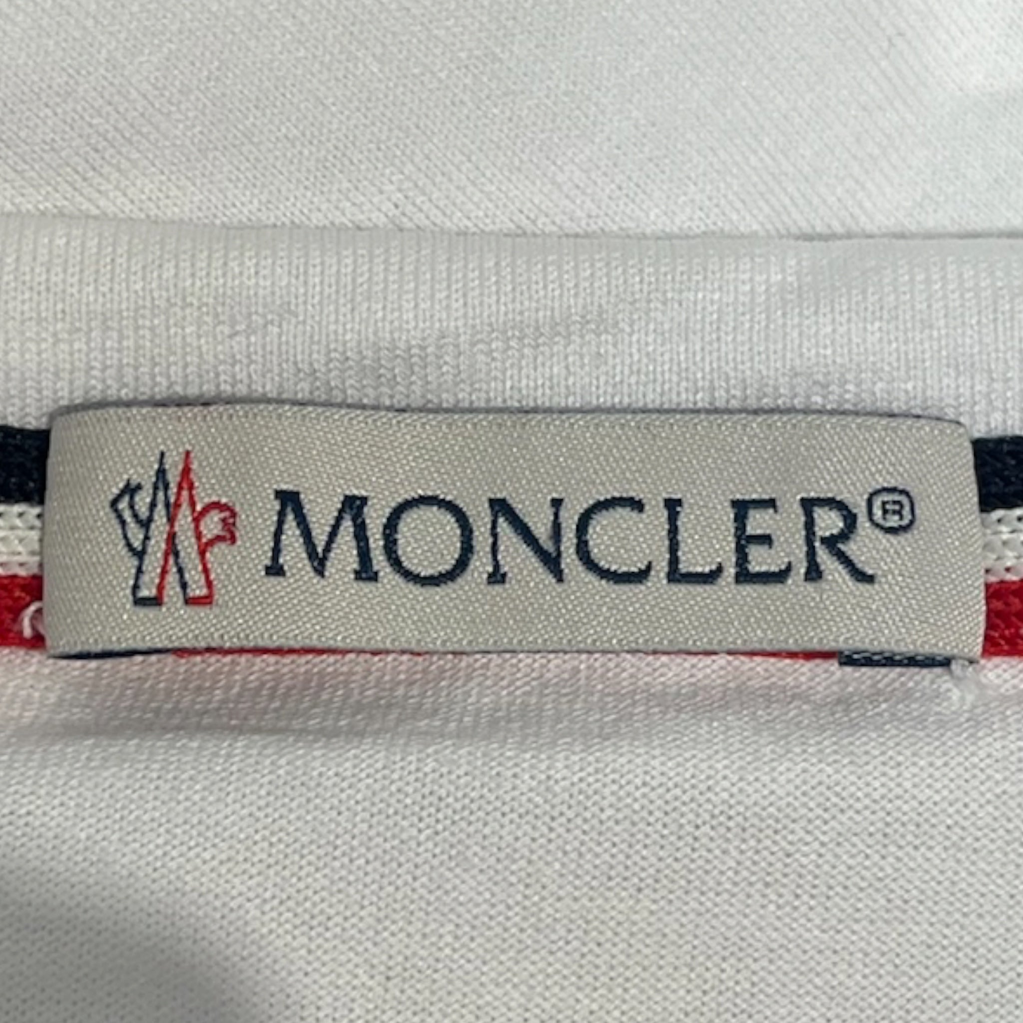 MONCLER/T-Shirt/XL/Cotton/WHT/POCKET T SIZE view 3