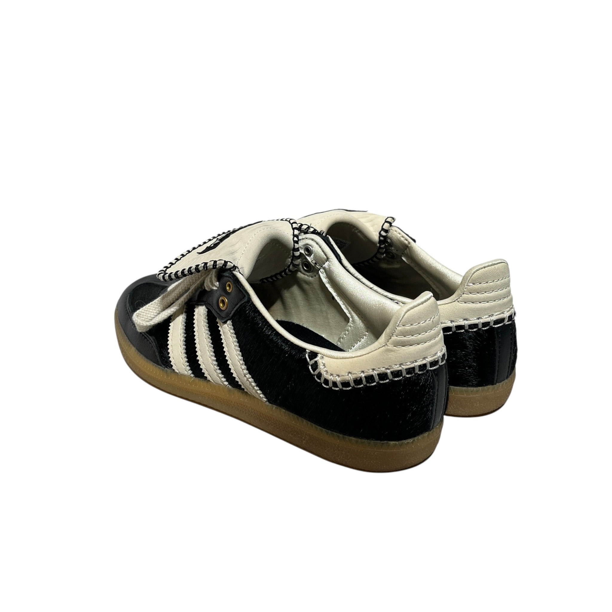 adidas/WALES BONNER/Low-Sneakers/US 5/Cotton/BLK/SAMBA view 2