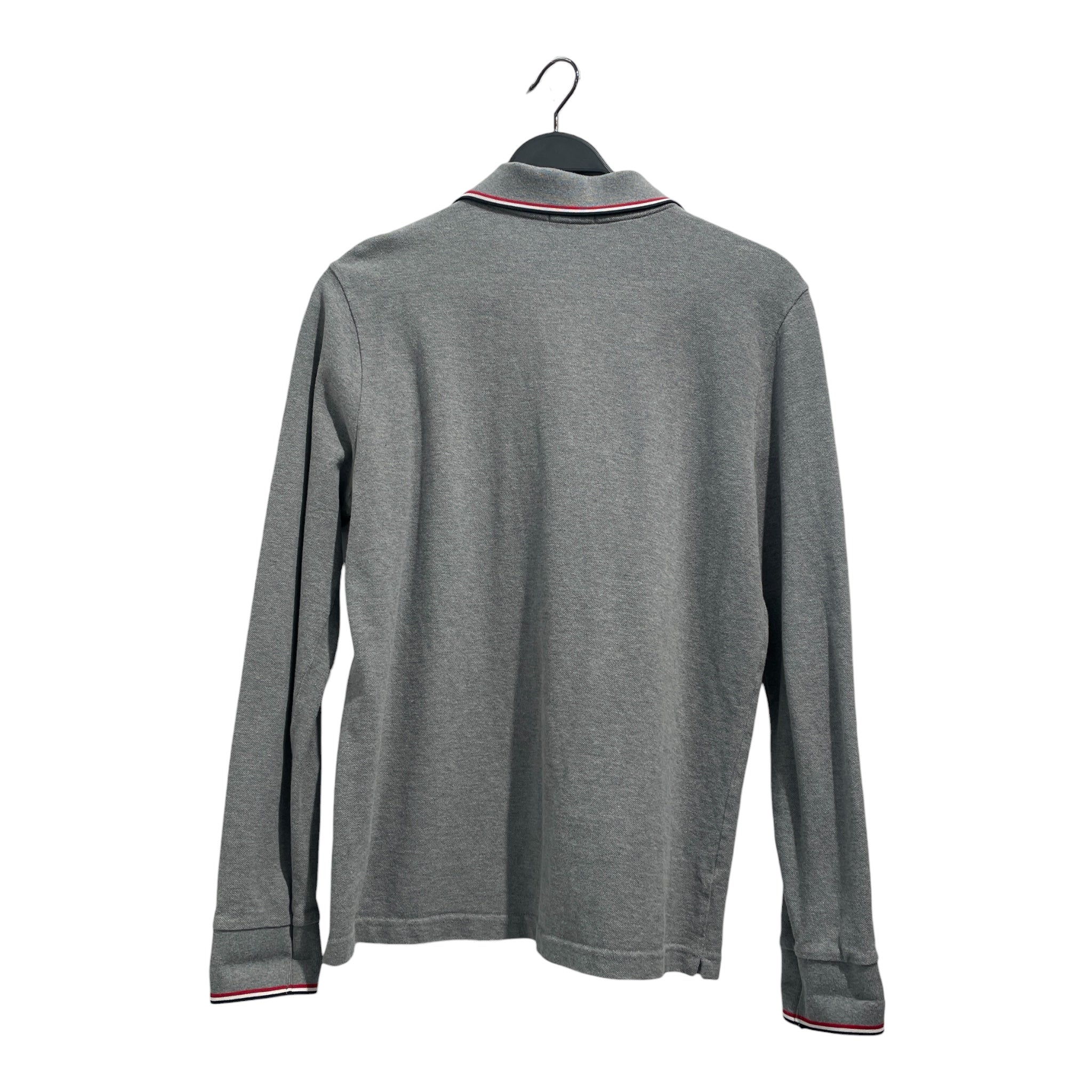 MONCLER/LS Cut & Sew/L/Cotton/GRY/ view 2