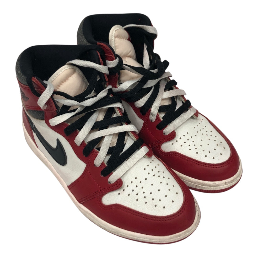 NIKE/Hi-Sneakers/US 8.5/Leather/RED/jordan 1 retro lost and found view 1