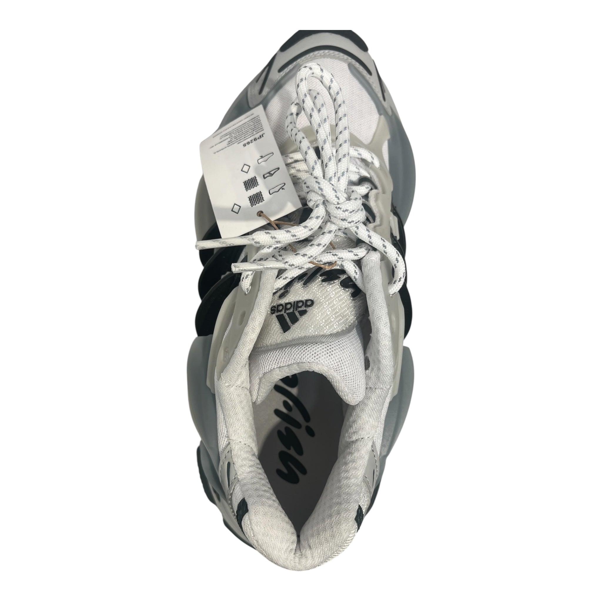 adidas/Low-Sneakers/US 8/Cotton/GRY/jelly fish view 5