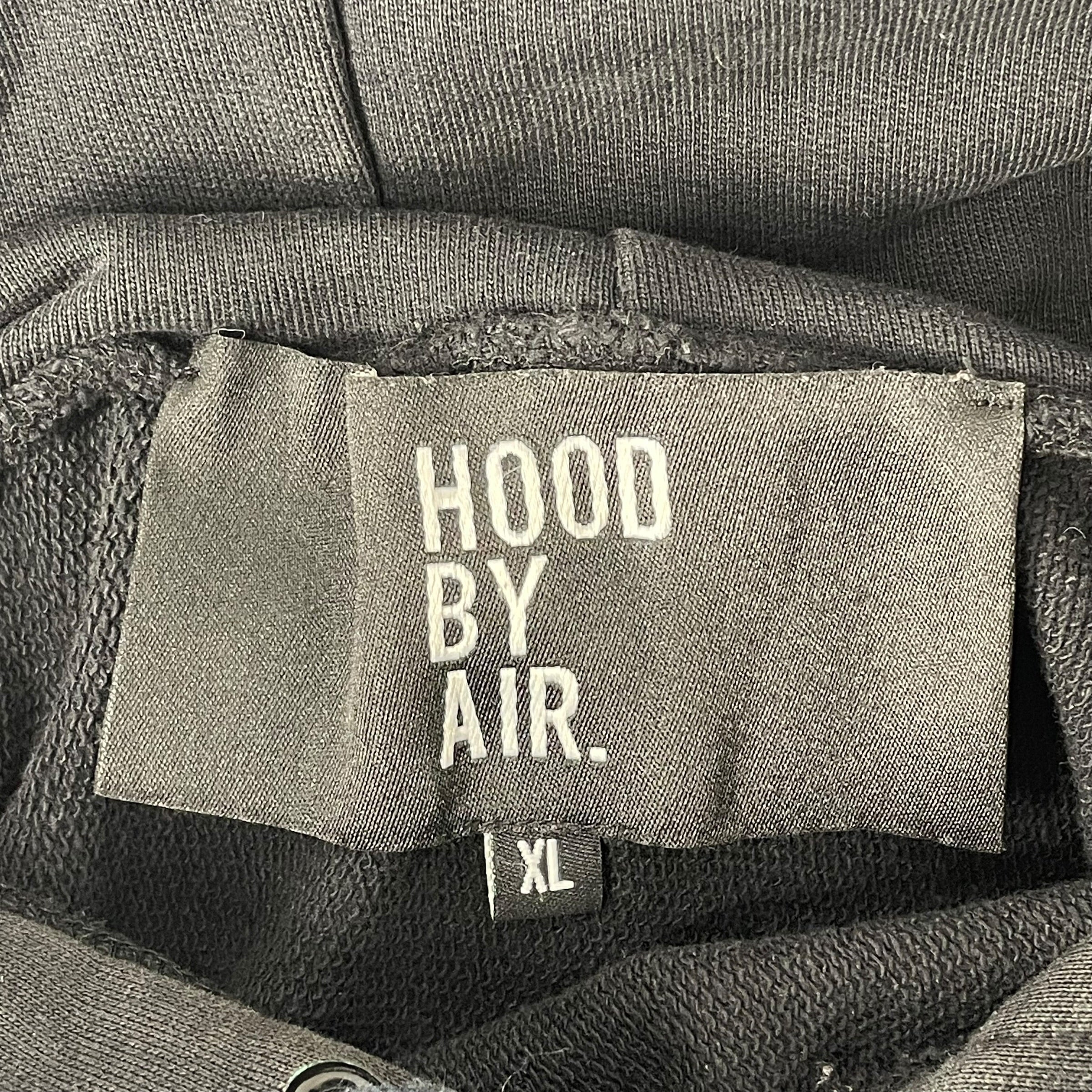 HOOD BY AIR./Hoodie/XL/Graphic/Cotton/BLK/HBA B LOGO HOODIE view 3