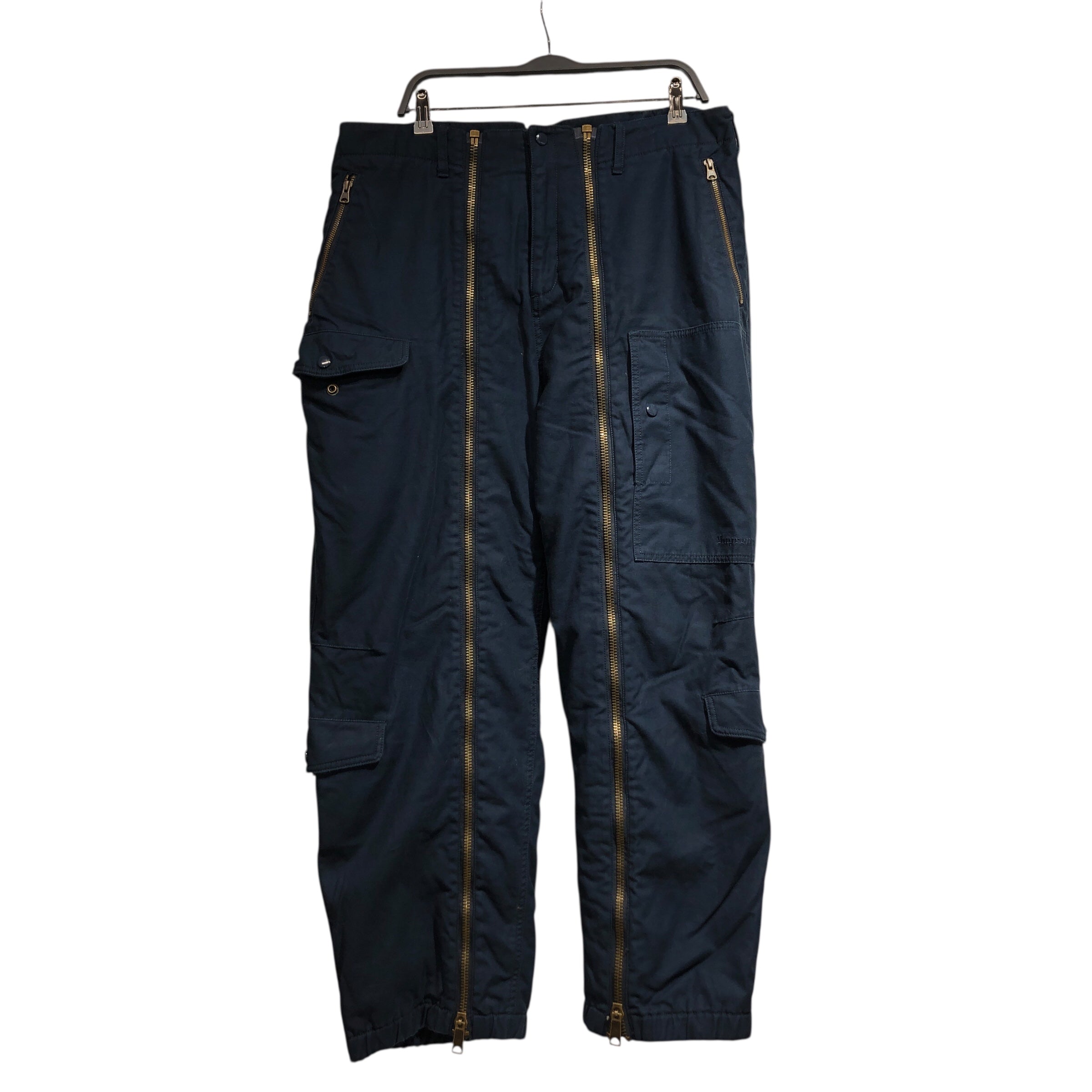 Supreme/Bootcut Pants/XL/Cotton/NVY/ view 1
