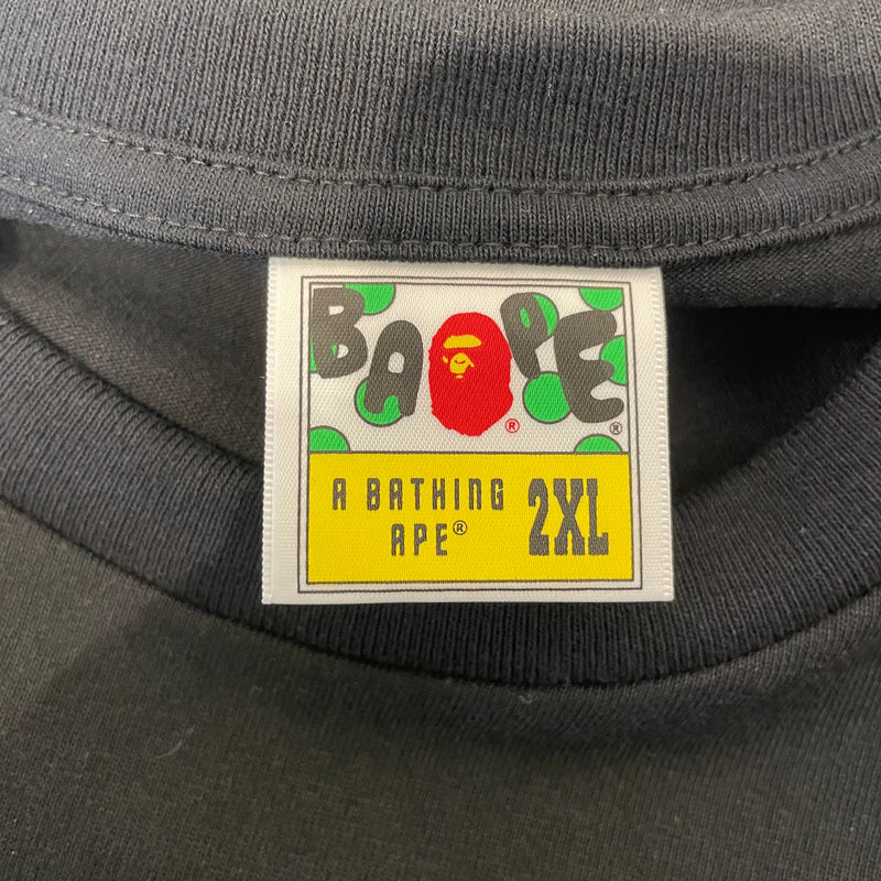 A BATHING APE/T-Shirt/XXL/Cotton/BLK/Graphic/A BATHING APE GODFATHER TEE