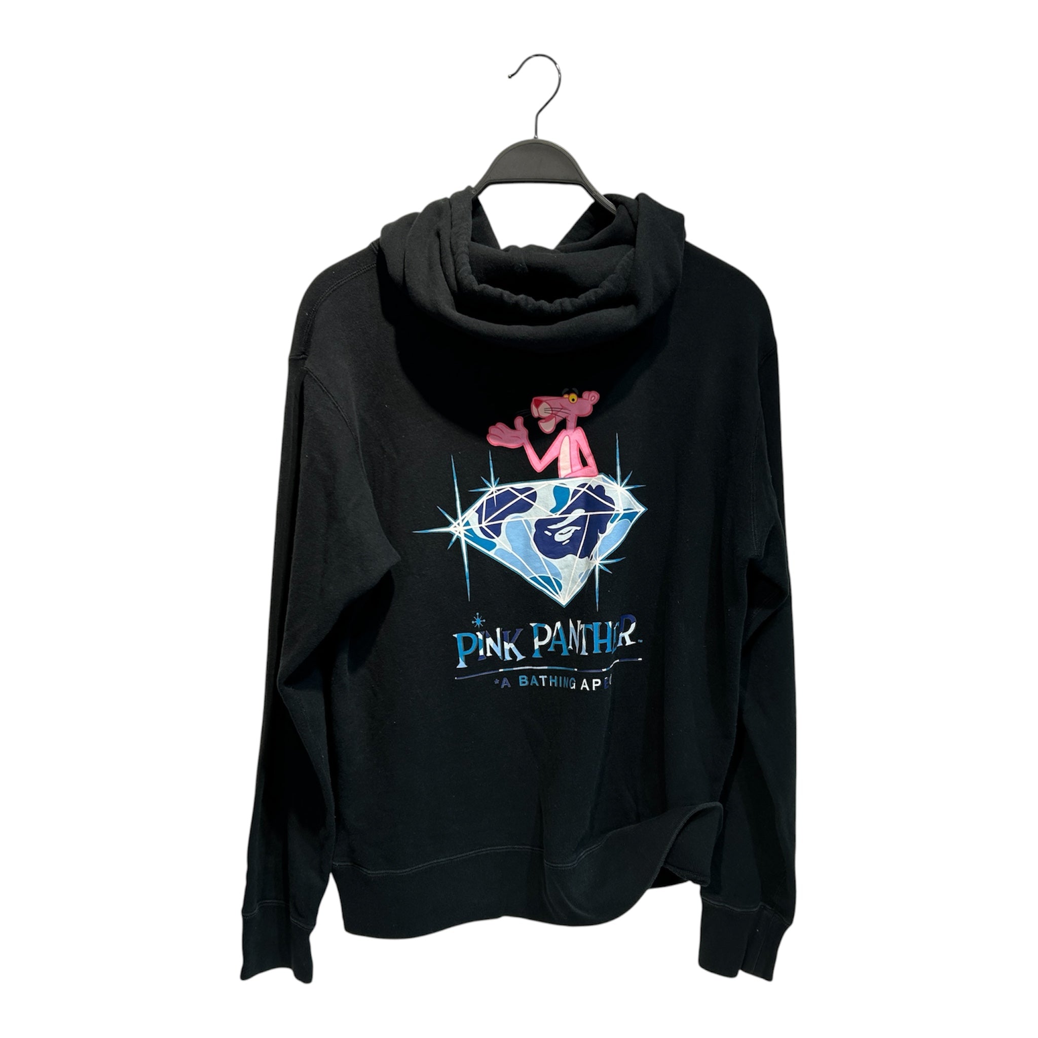 A BATHING APE/Hoodie/XL/Cotton/BLK/PINK PANTHER view 2
