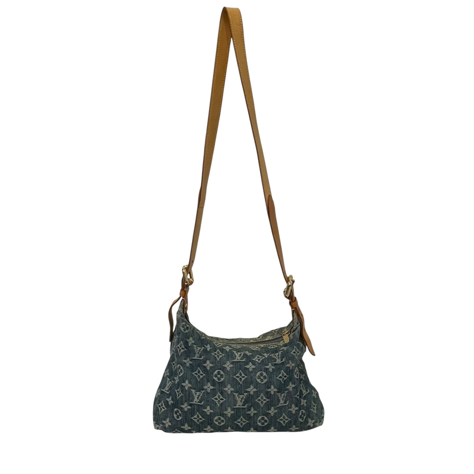 LOUIS VUITTON/Hand Bag/Monogram/Denim/BLU/monogram denim baggy pm view 2
