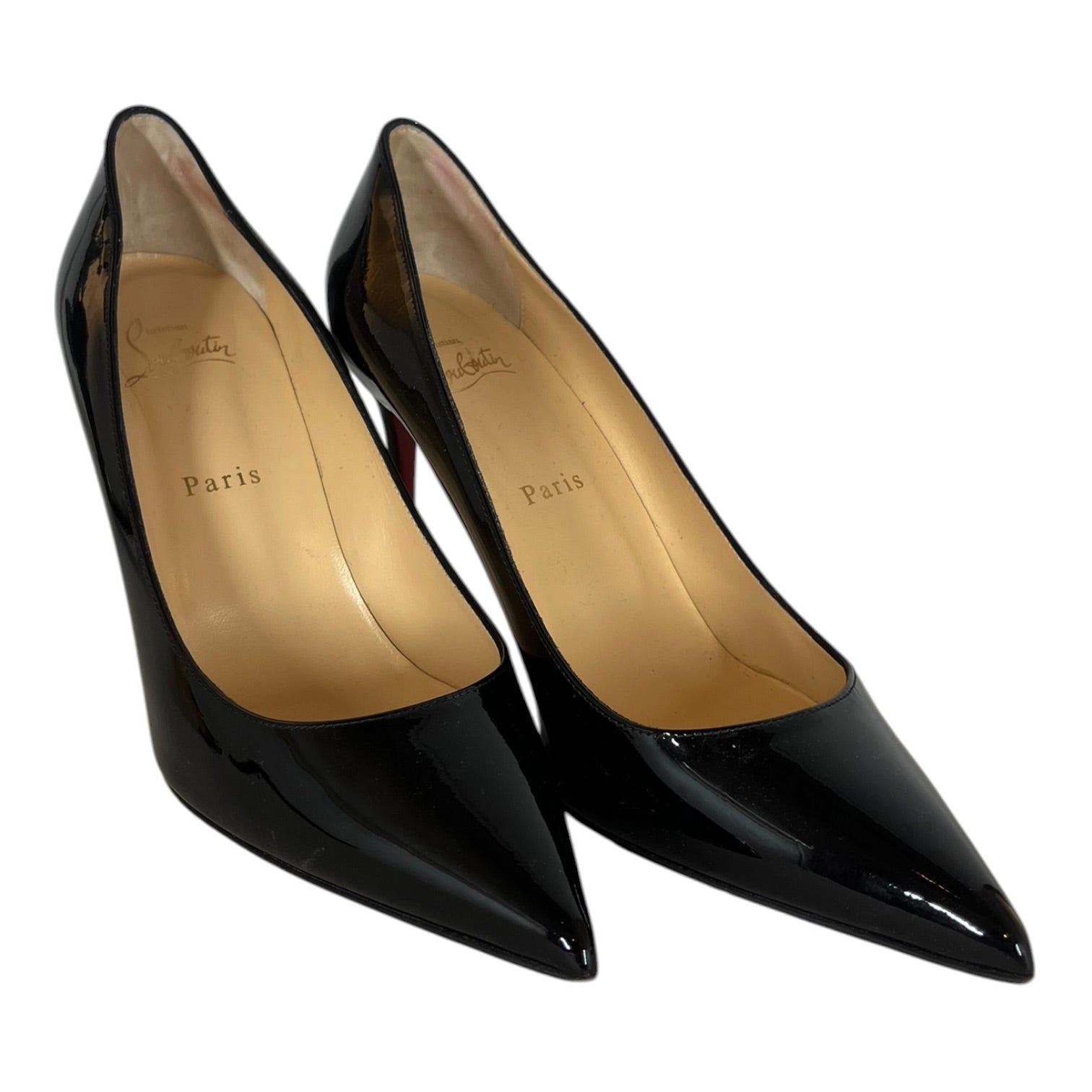 Christian Louboutin/Heels/EU 38.5/Leather/BLK/So Kate Pointed Toe Pumps view 1