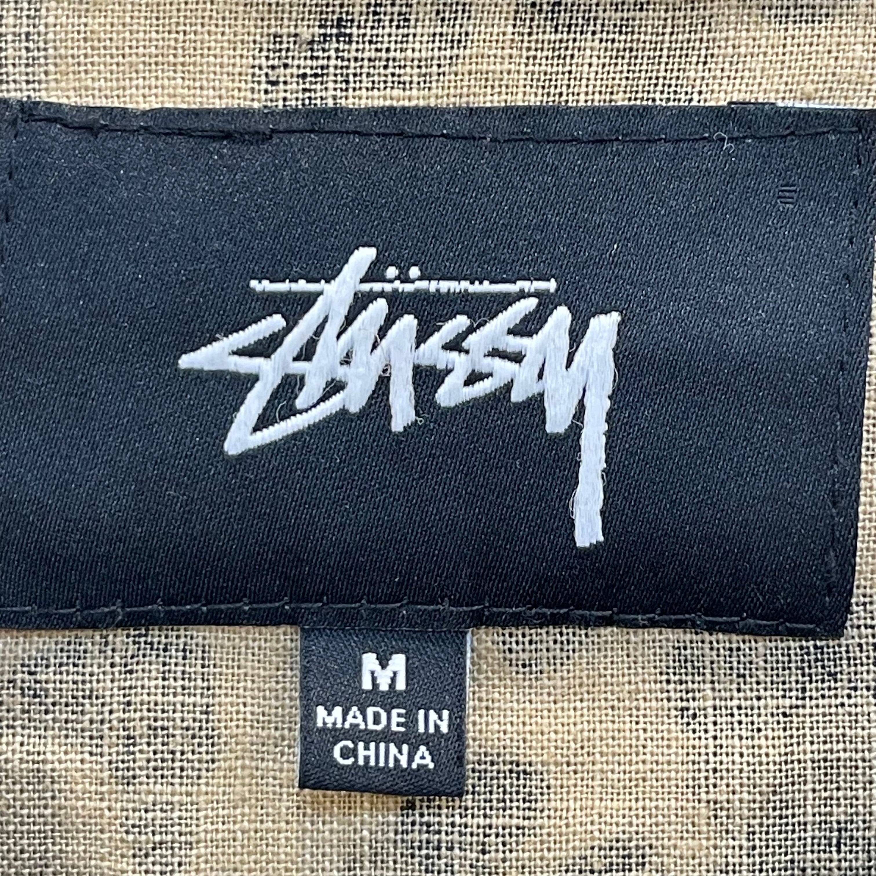 STUSSY/LS Shirt/M/Cotton/CML/Animal Pattern/cheetah print view 3