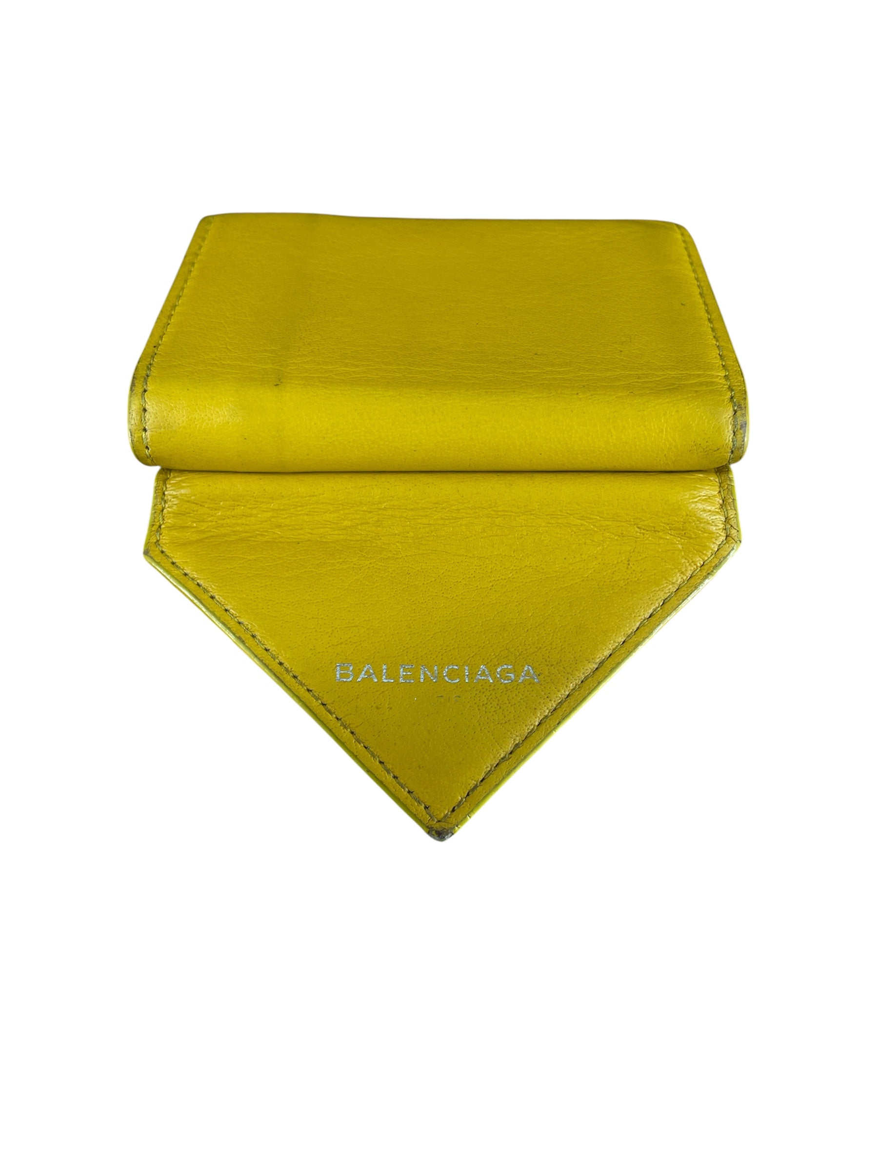 BALENCIAGA/Coin Wallet/YELLOW COIN WALLET view 3