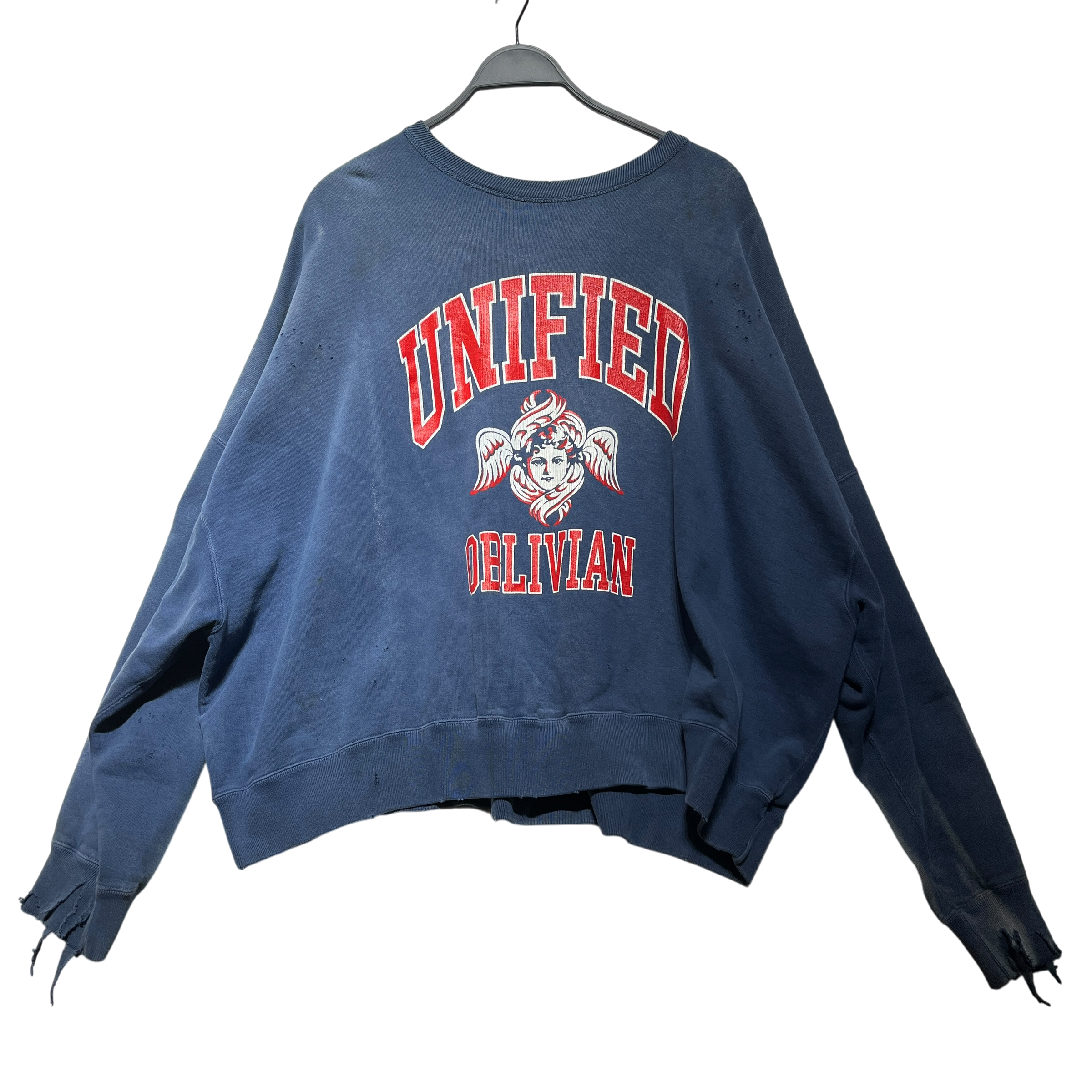 SAINT MICHAEL/Sweatshirt/L/Cotton/NVY/UNIFIED OBLIVIAN view 1