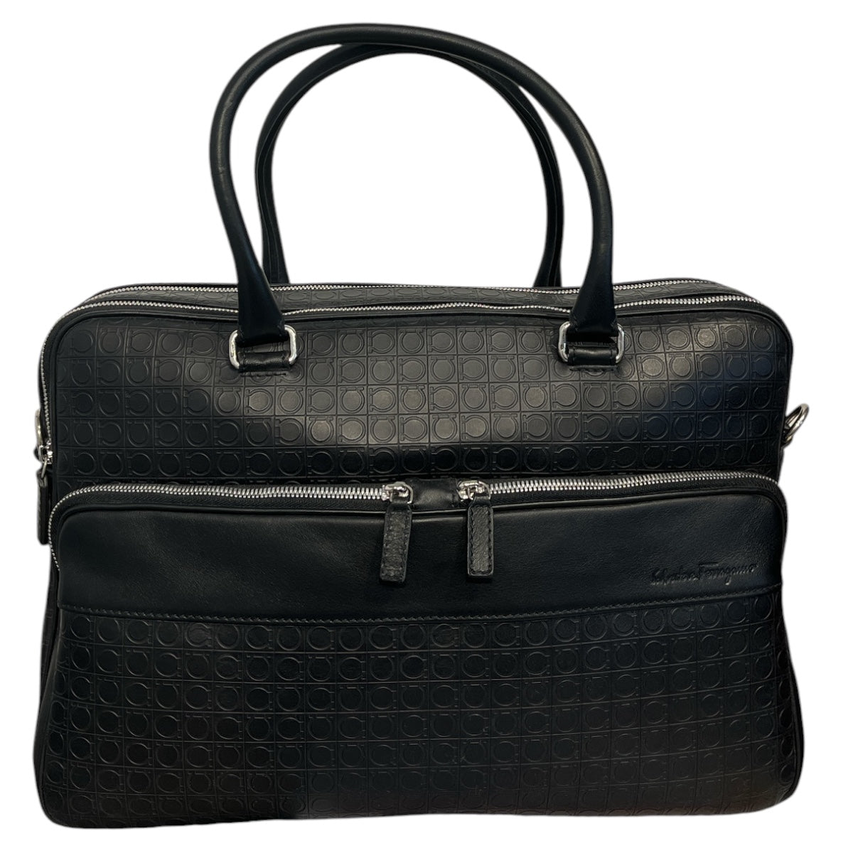 Salvatore Ferragamo/Bag/Leather/BLK/ view 1