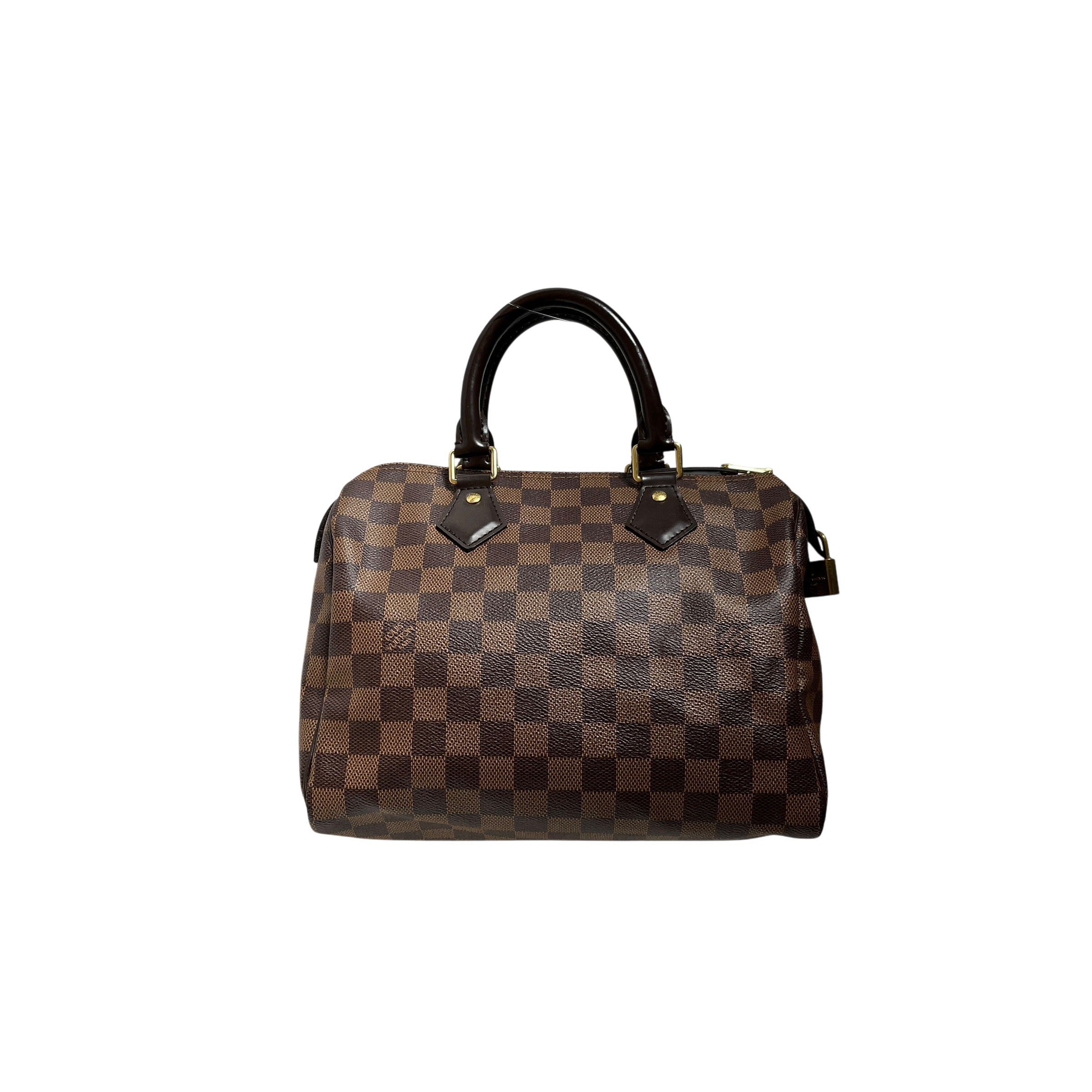 LOUIS VUITTON/Boston Bag/Monogram/Leather/BRW/Damier Speedy 25 view 1