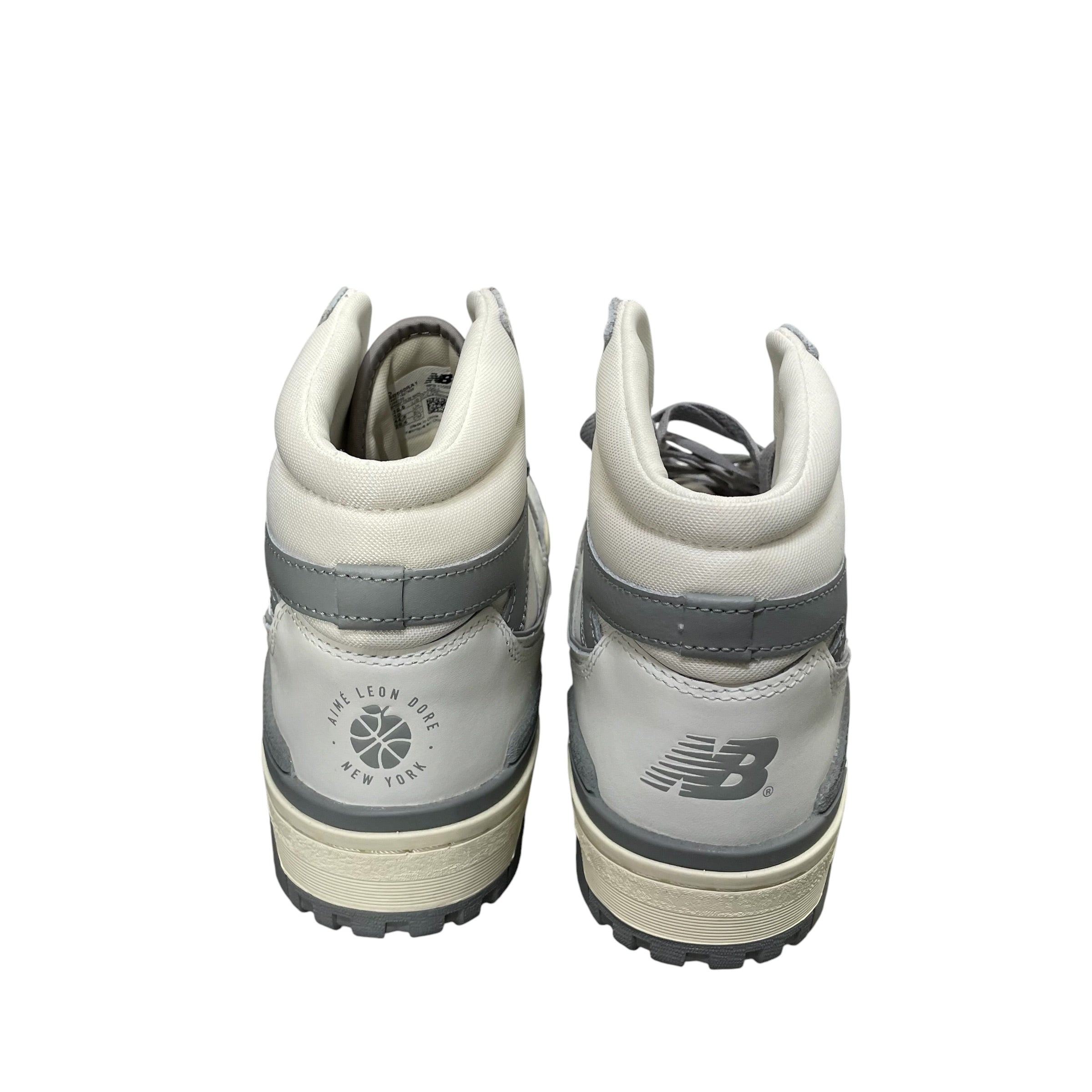 NEW BALANCE/Hi-Sneakers/US 10.5/Cotton/CRM/ view 3