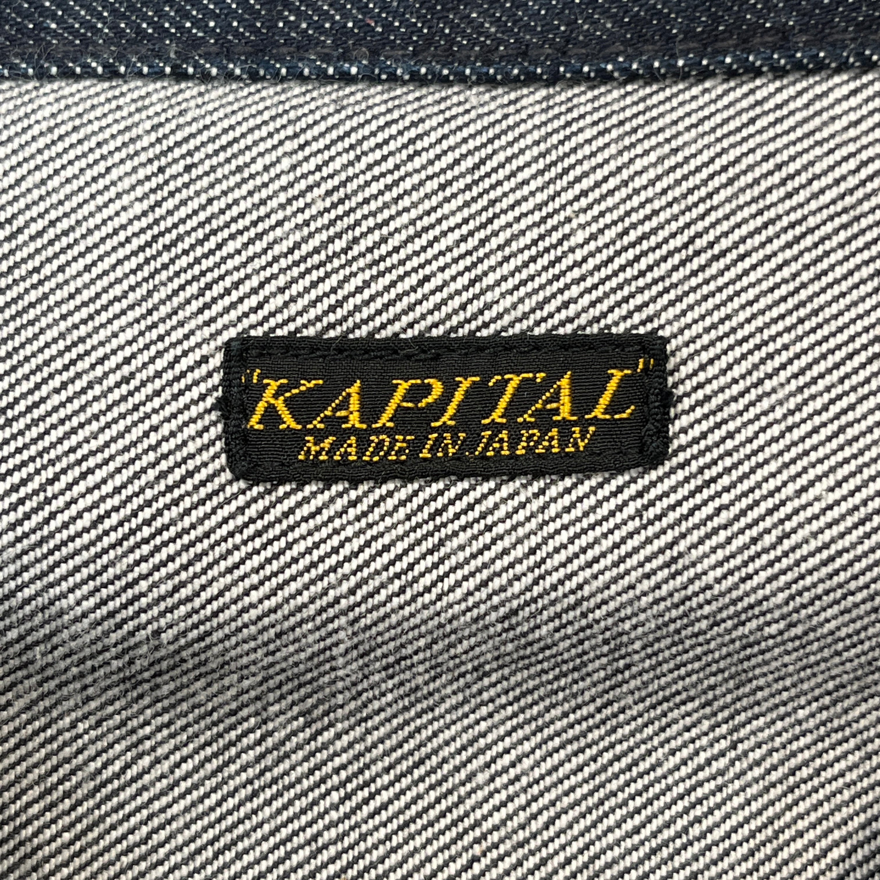 KAPITAL/Denim Jkt/XL/Denim/NVY/14oz Denim JKT view 3