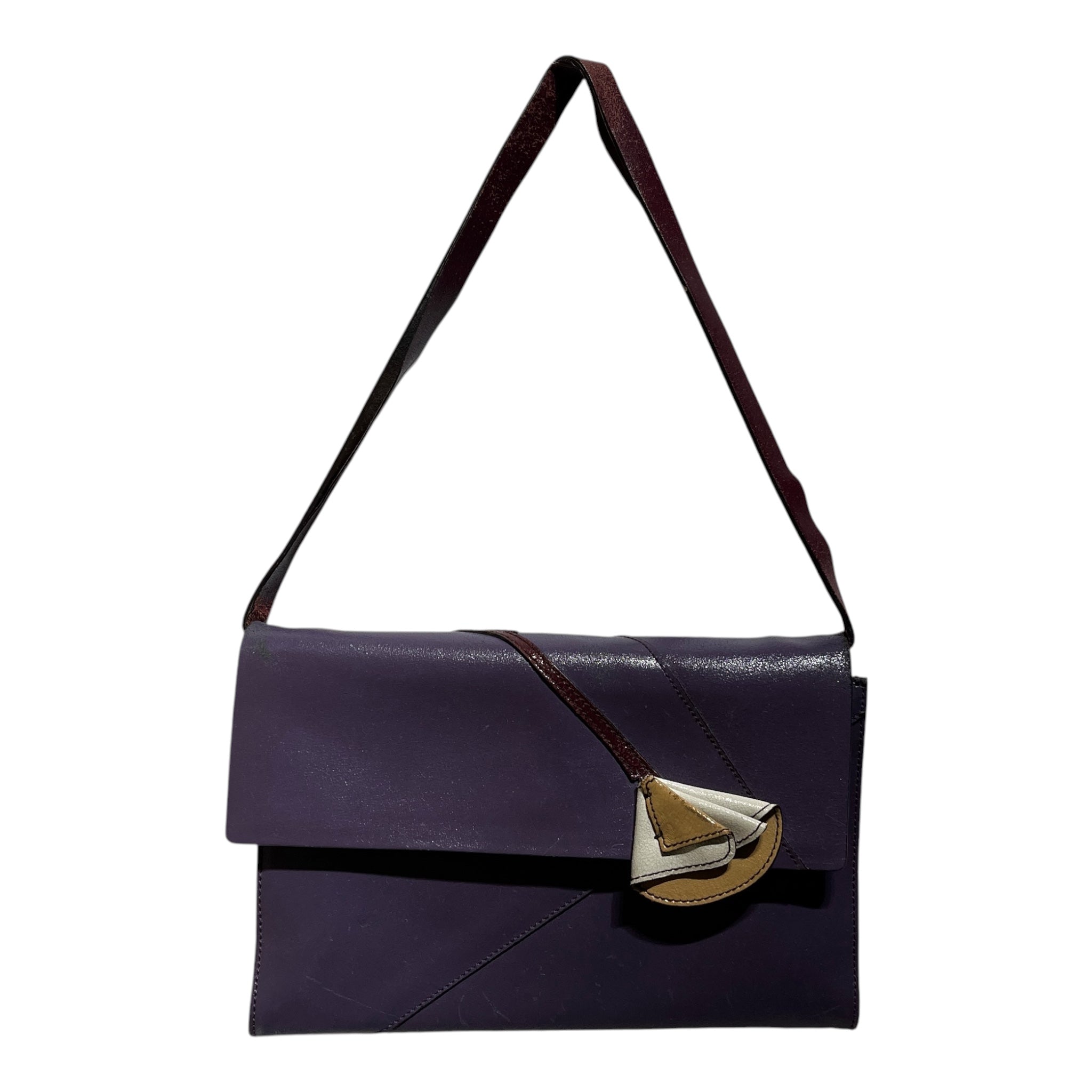 MIU MIU/Hand Bag/Leather/PPL/LEATHER FLOWER DETAIL view 1