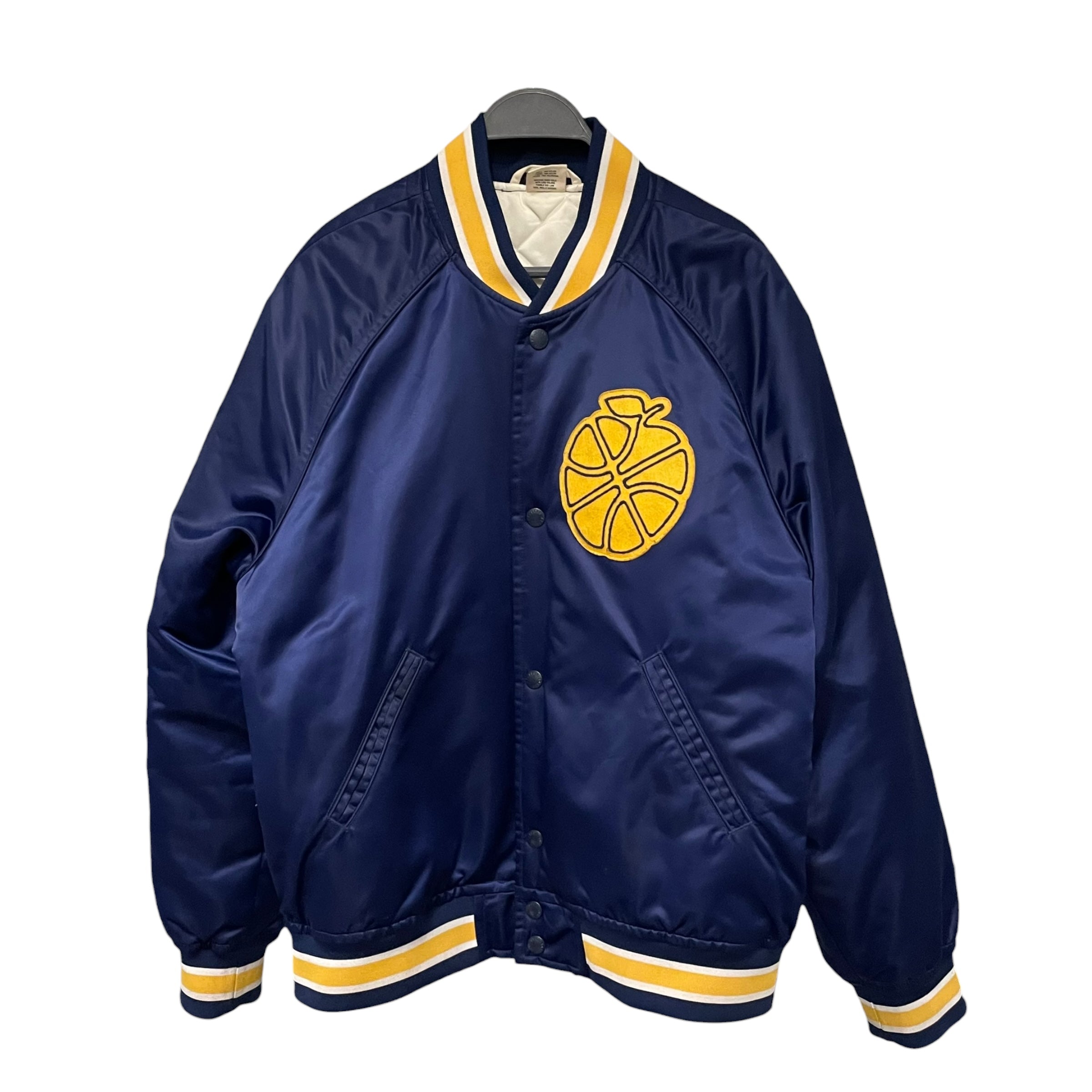 AIME LEON DORE/AIME LEON DORE/NEW BALANCE/Baseball Jkt/L/Nylon/BLU/Single Breasted/MASARY.K.LES.NY view 1