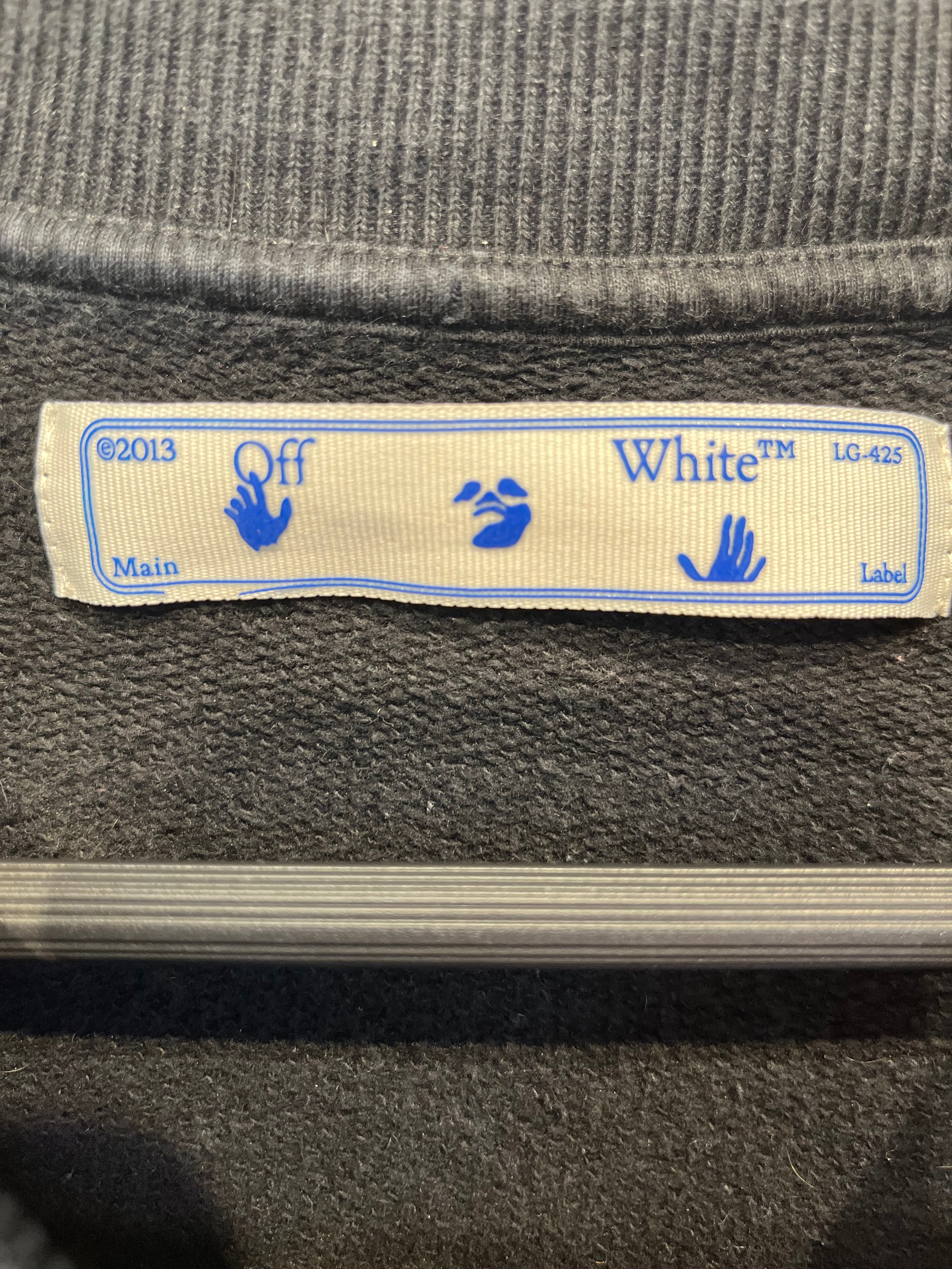 OFF-WHITE/Tops/Cotton/BLK/Pink offwhite logo view 3