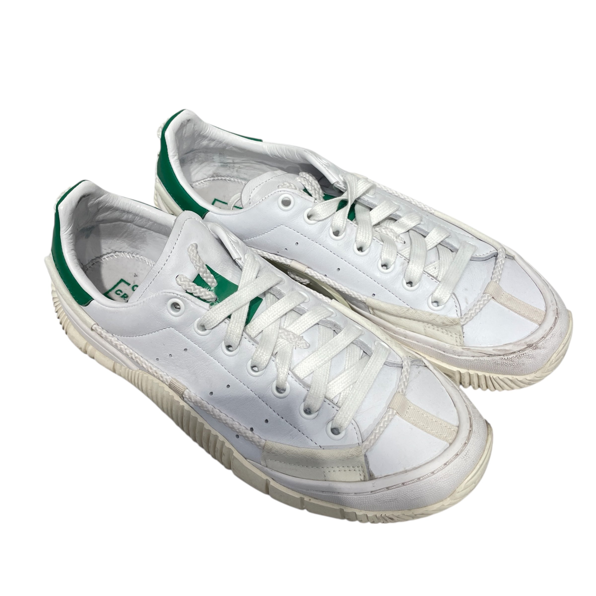 CRAIG GREEN/adidas/Low-Sneakers/US 10.5/Leather/WHT/SCUBA STAN SMITH view 1