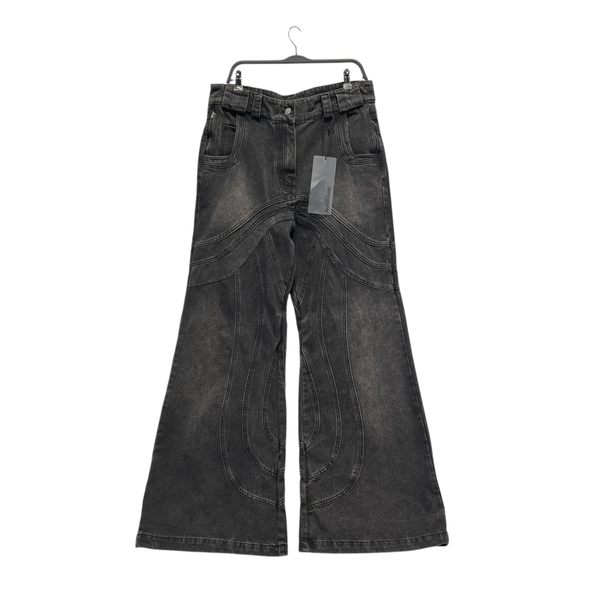 NO/FAITH STUDIOS/Pants/XL/Denim/BLK/WAVY DENIM view 1