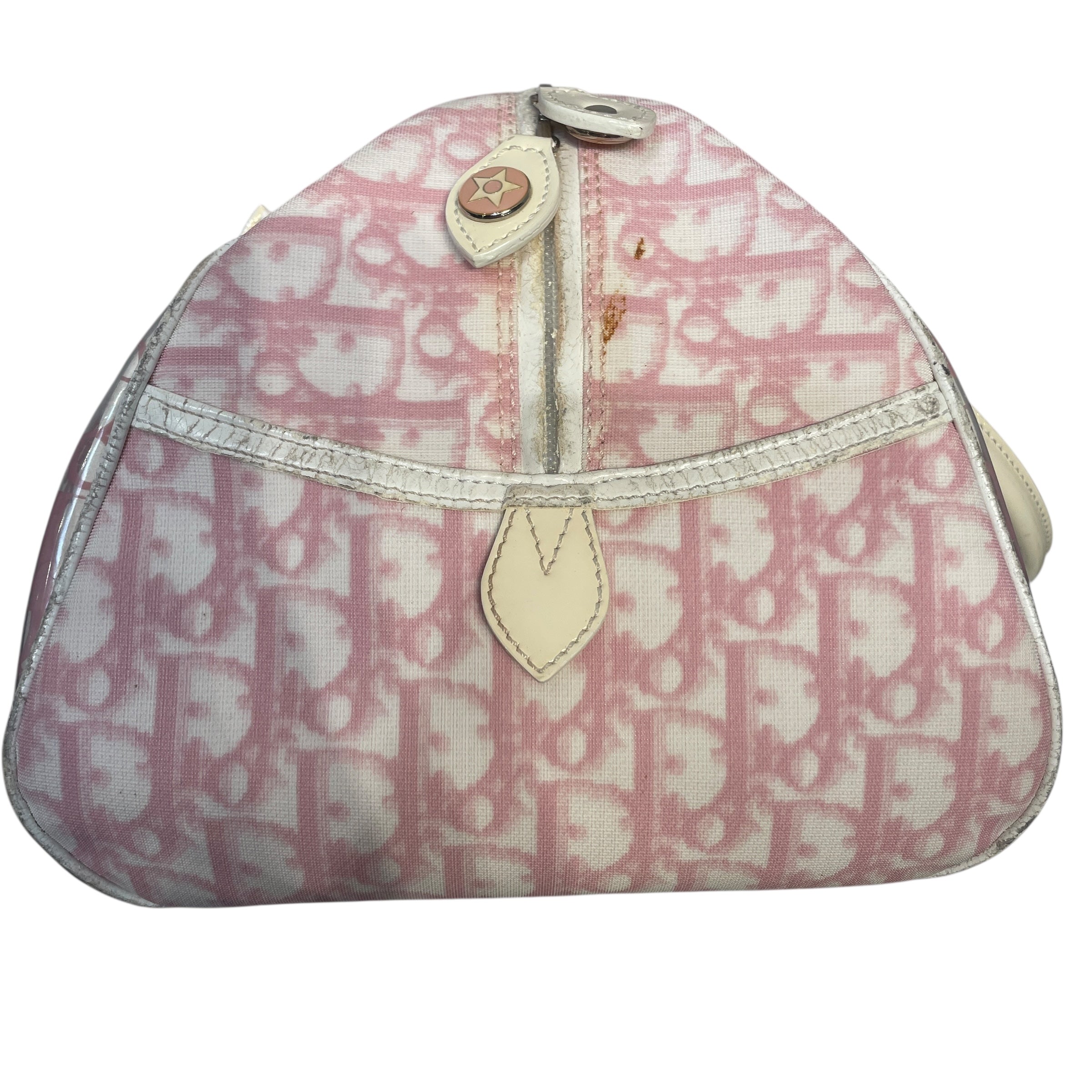Christian Dior/Hand Bag/OS/Polyester/PNK/ view 7